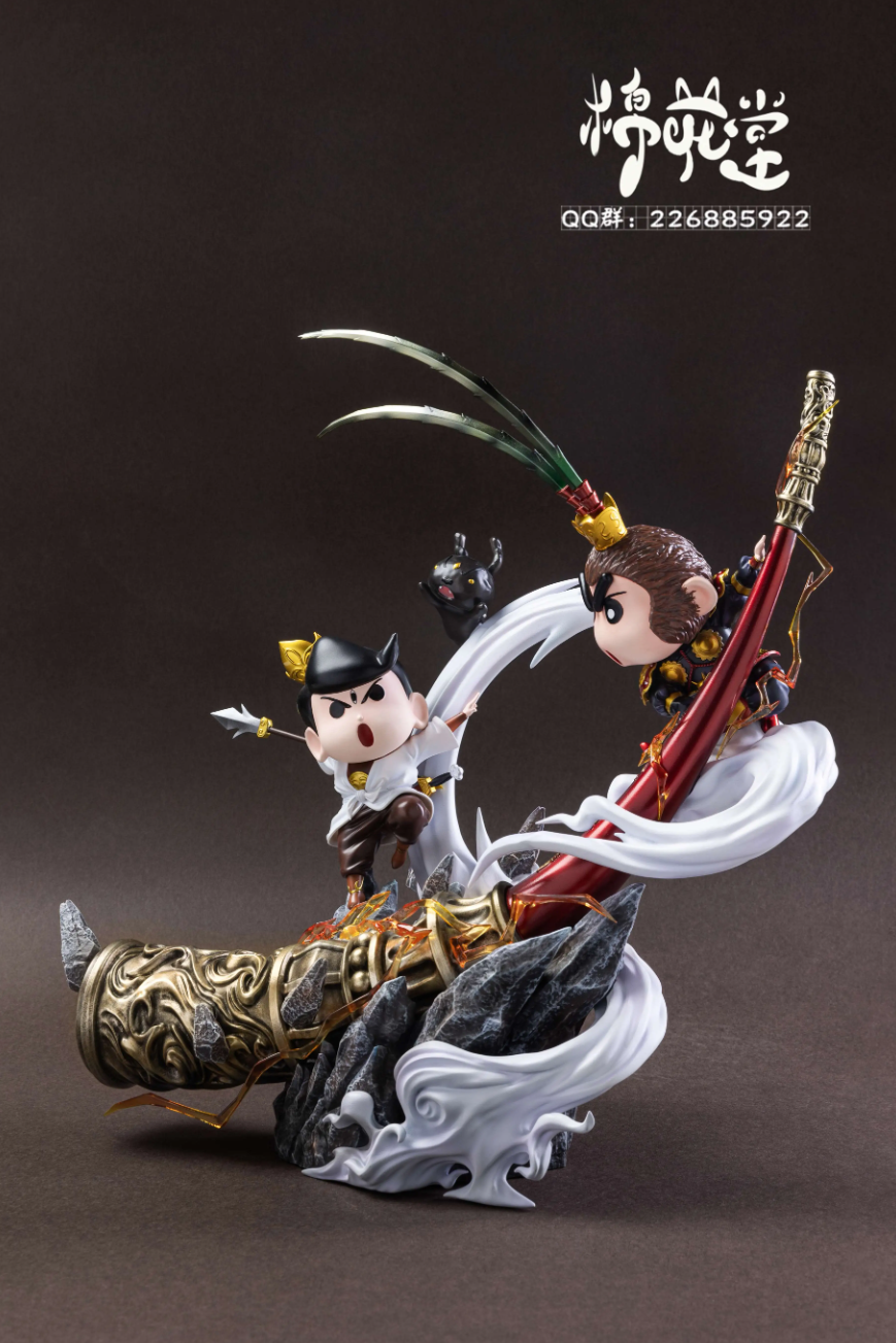 【Pre-sale】野原 しんのすけ Cos WuKong VS Erlang God-Crayon Shin-chan-MianHuaTang Studio