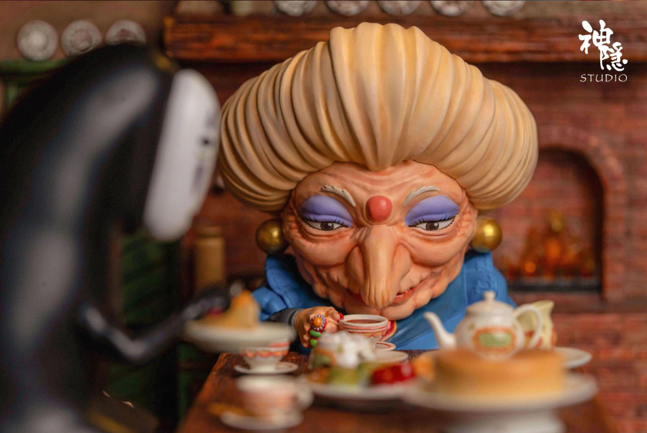 【Sold out】Tea Party No-face Man & ぜにーば-Spirited Away-ShenYin Studio