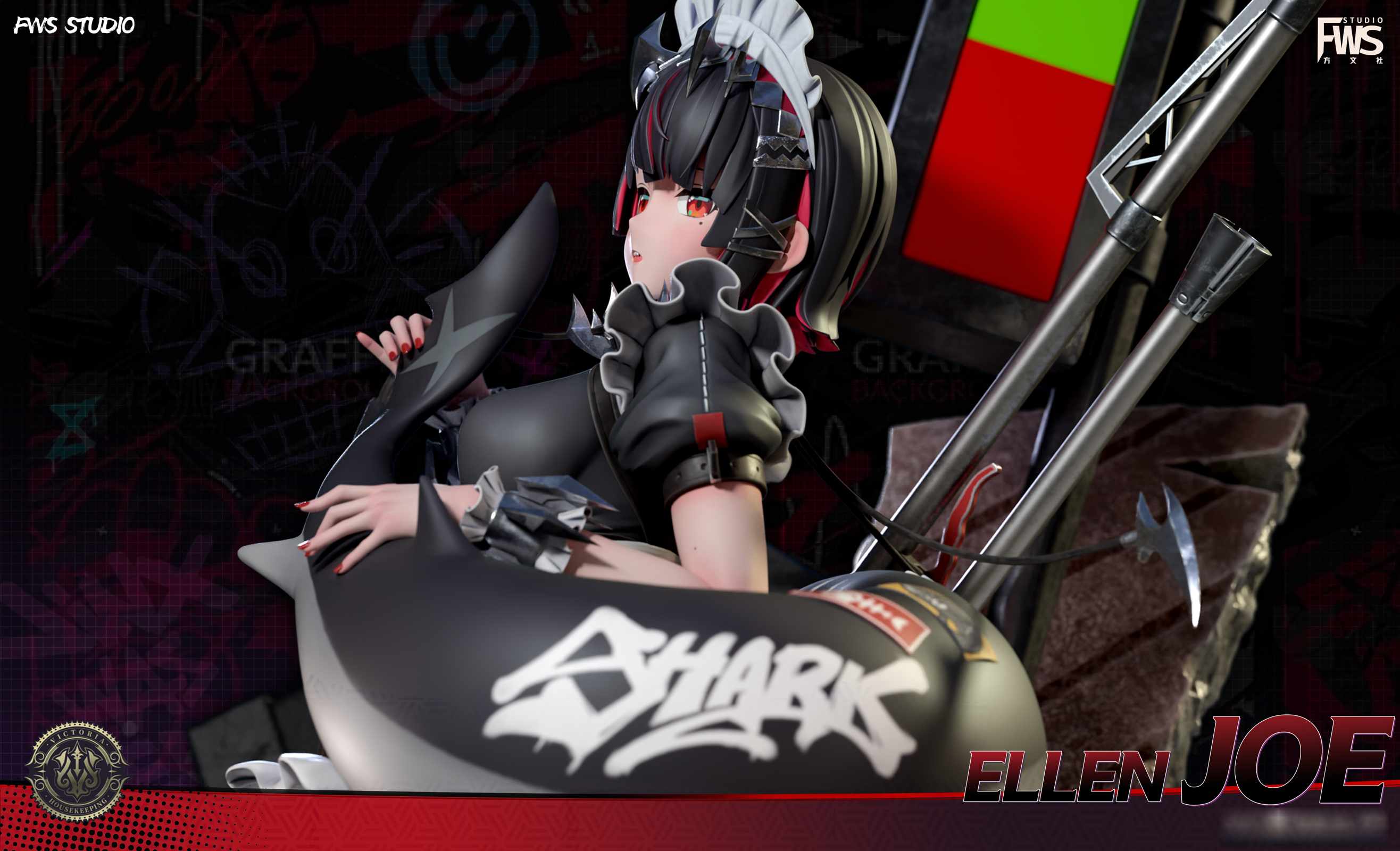 【Pre-sale】1/6 Scale Ellen Joe–Zenless Zone Zero–FWS Studio