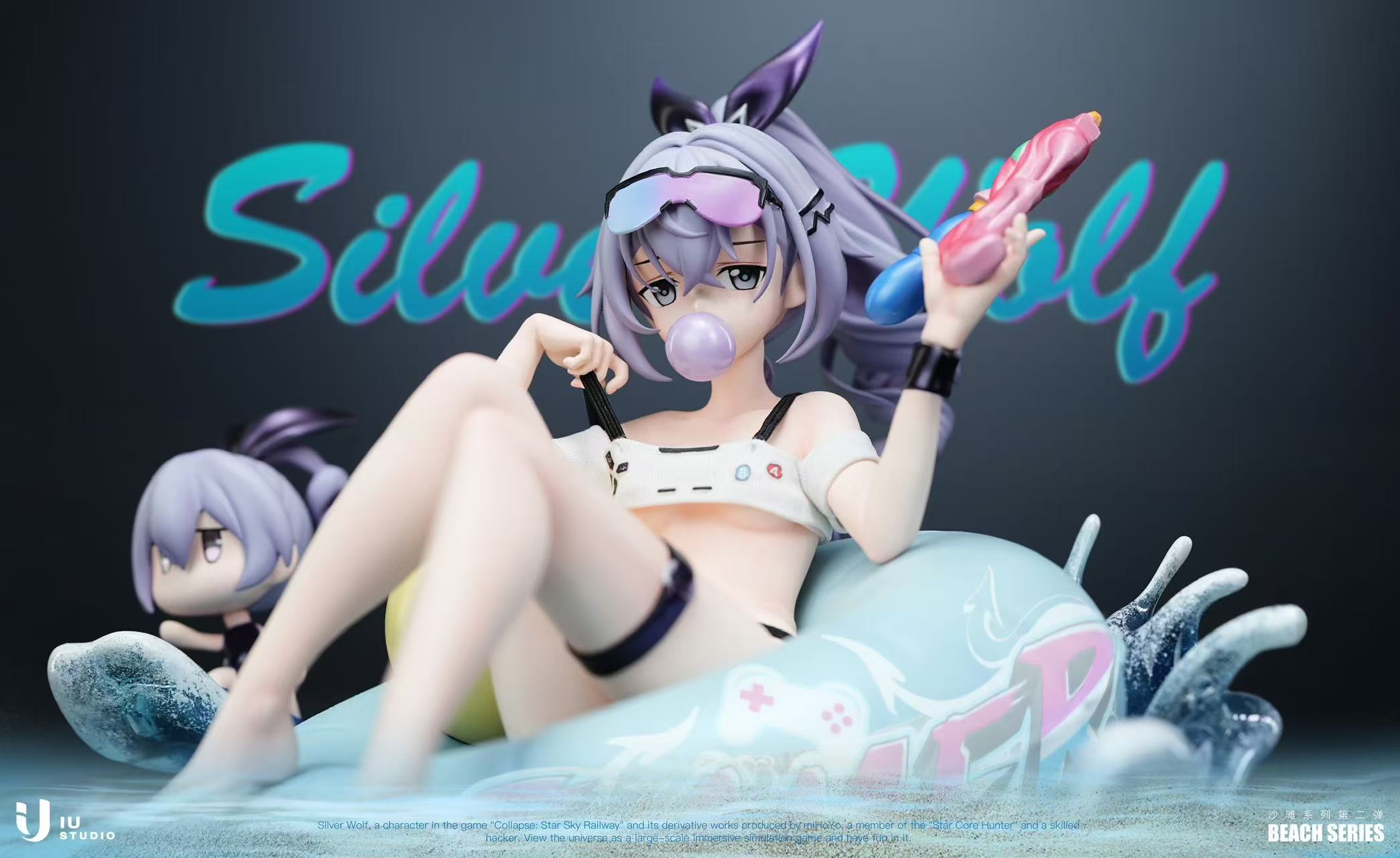 【Pre-sale】1/6 Scale Swimming Suit Silver Wolf-Honkai: Star Rail-IU Studio