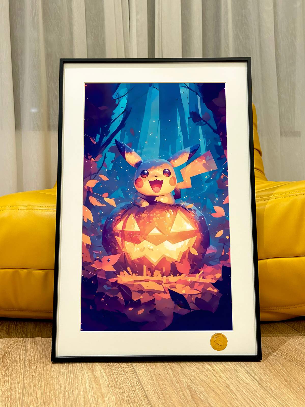 【Pre-sale】Decorative Painting of Halloween Pikachu–Pokemon–Xingkong Studio