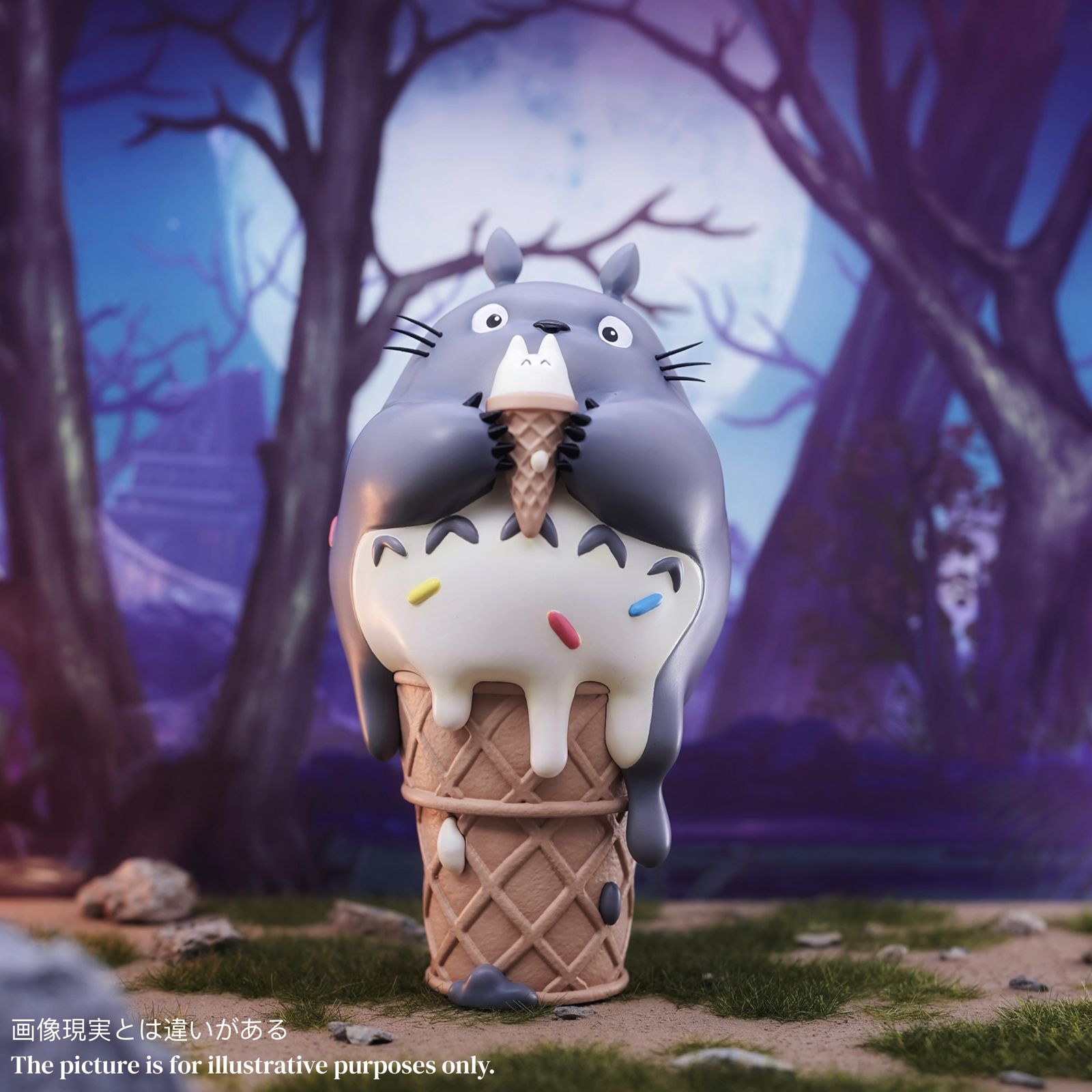 【Pre-sale】Totoro Holding Ice Cream-My Neighbor Totoro-Mr Dinosaur Studio