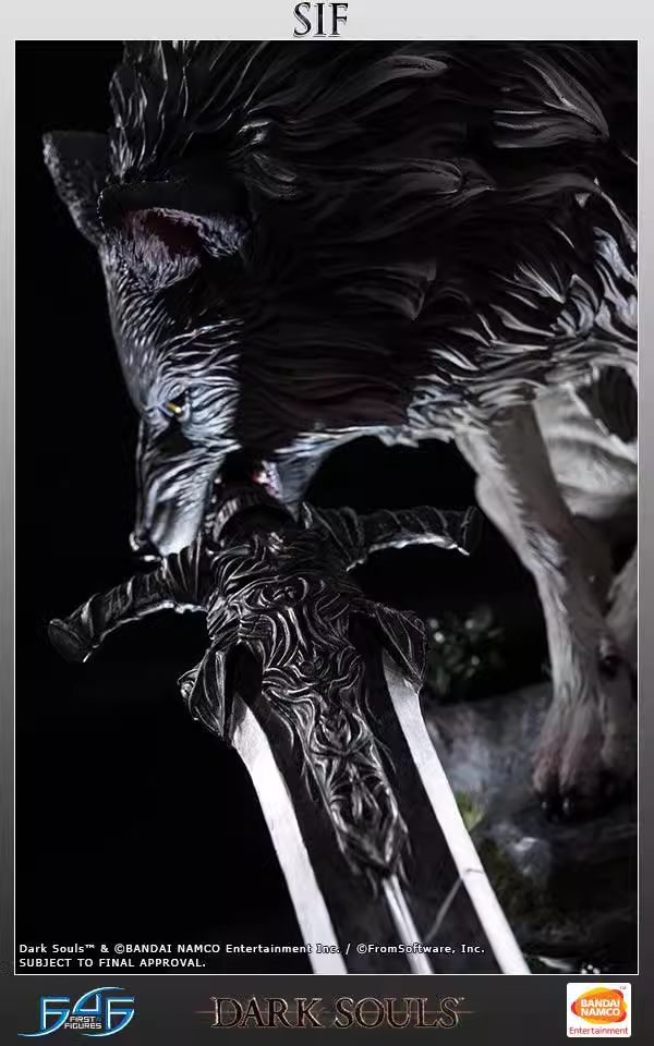 【Pre-sale】DSSIF7262R Grey Wolf Sif-Dark Souls-First 4 Figures Studio