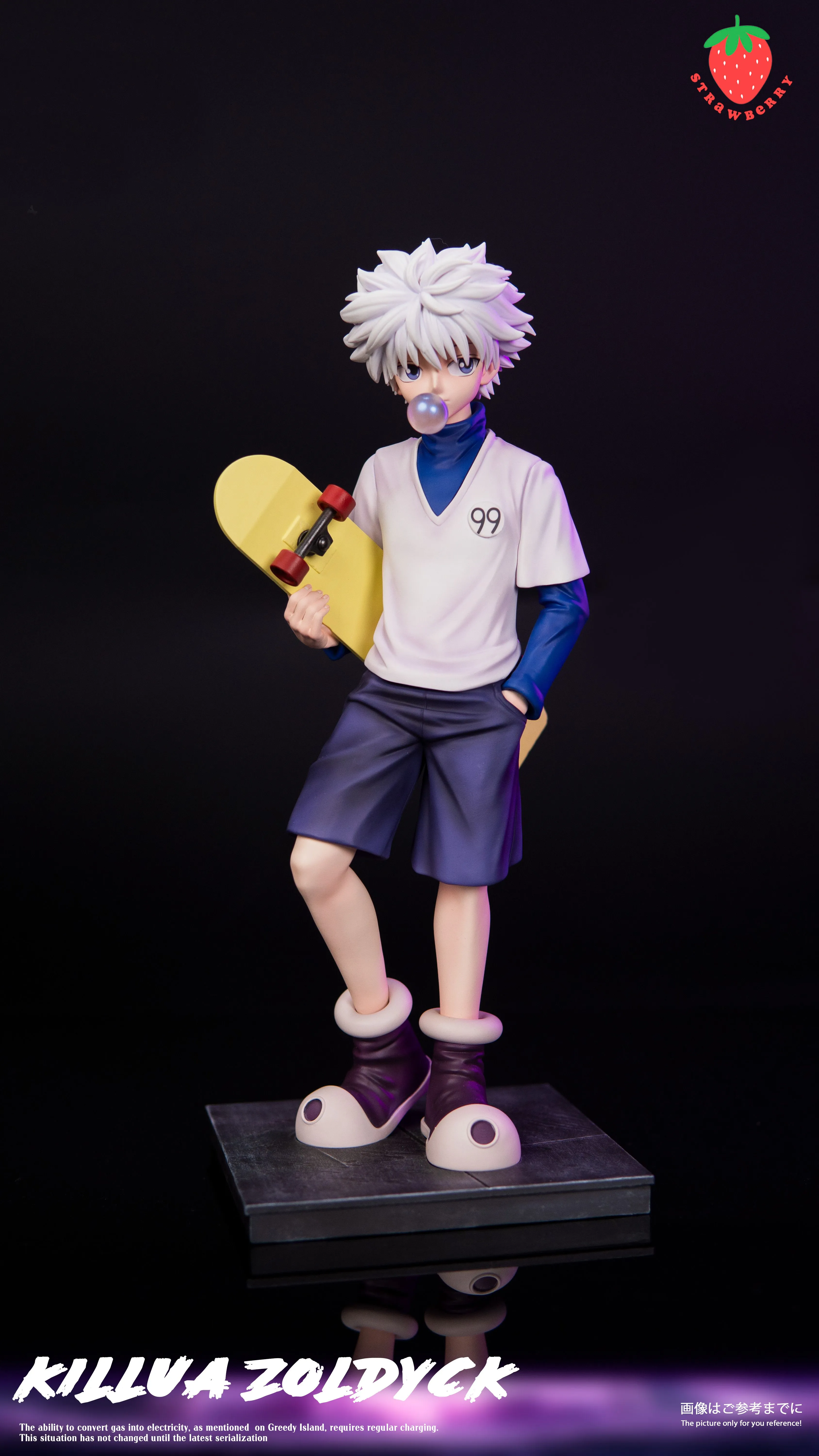 【Pre-sale】1/6 Scale Skateboard Killua Zoldyck-HUNTER X HUNTER-Strawberry Studio
