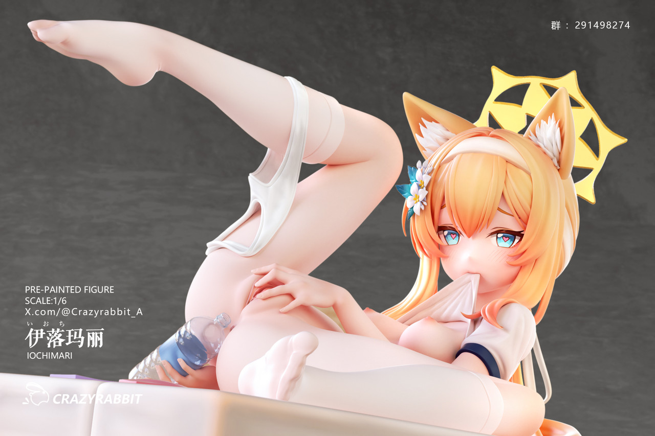【Pre-sale】1/6 Scale Iochi Mari-Blue Archive-CrazyRabbit Studio