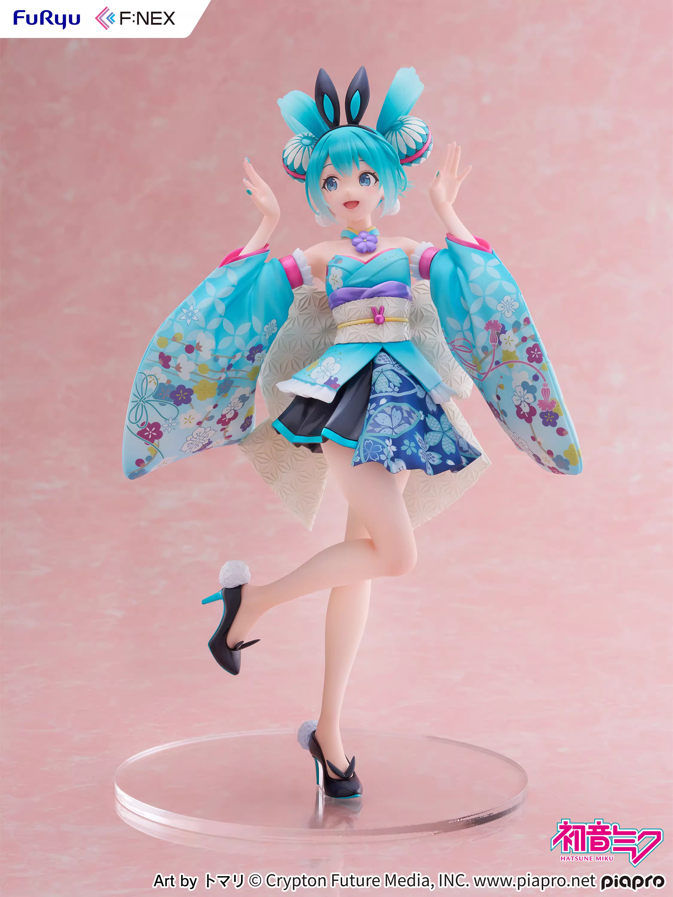 【Pre-sale】1/7 Scale Bunny Kimono Dressed Hatsune Miku–VOCALOID–F:NEX Studio