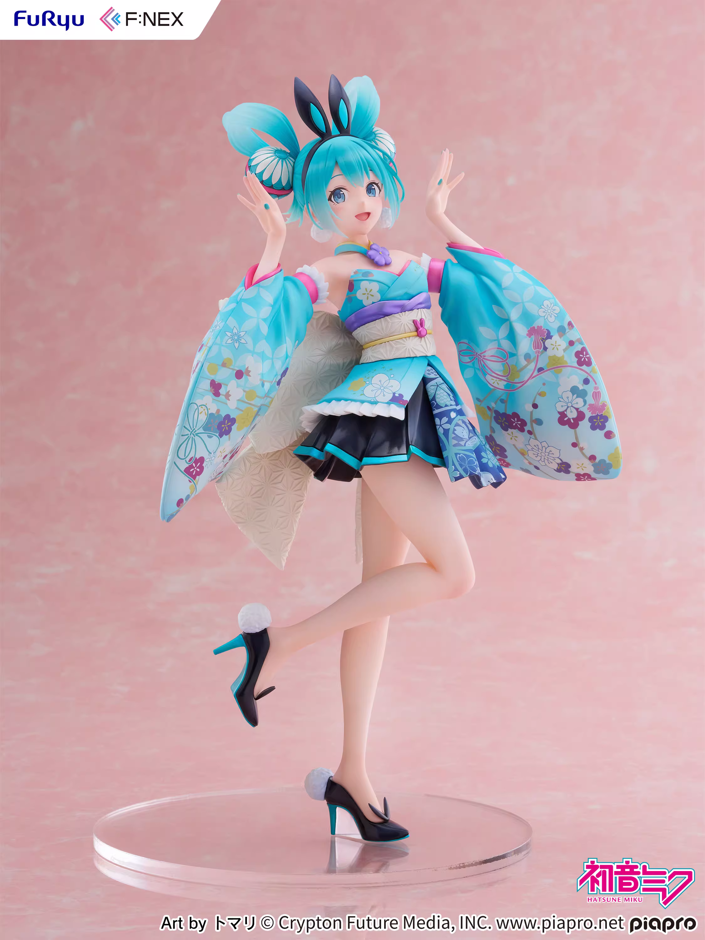 【Pre-sale】1/7 Scale Bunny Kimono Dressed Hatsune Miku–VOCALOID–F:NEX Studio