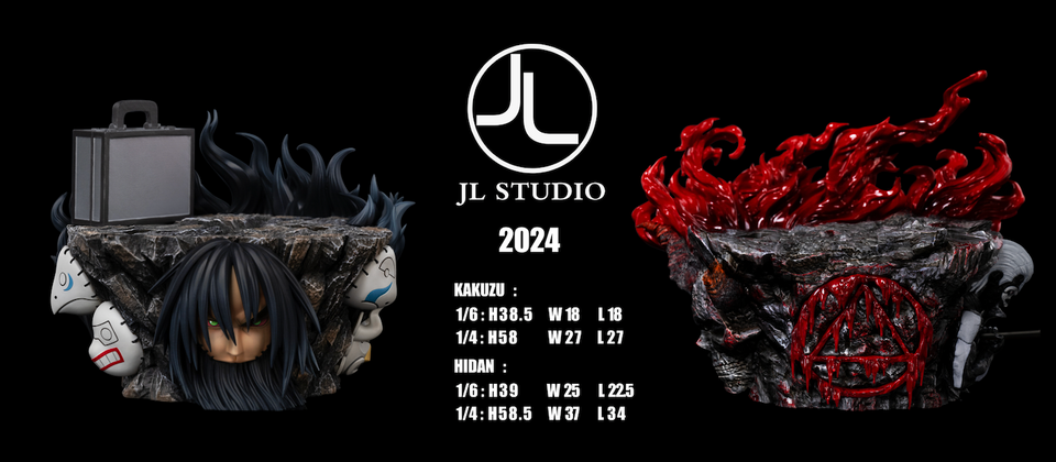 【Sold out】1/6 & 1/4 Scale Kakuzu & Hidan-JL Studio