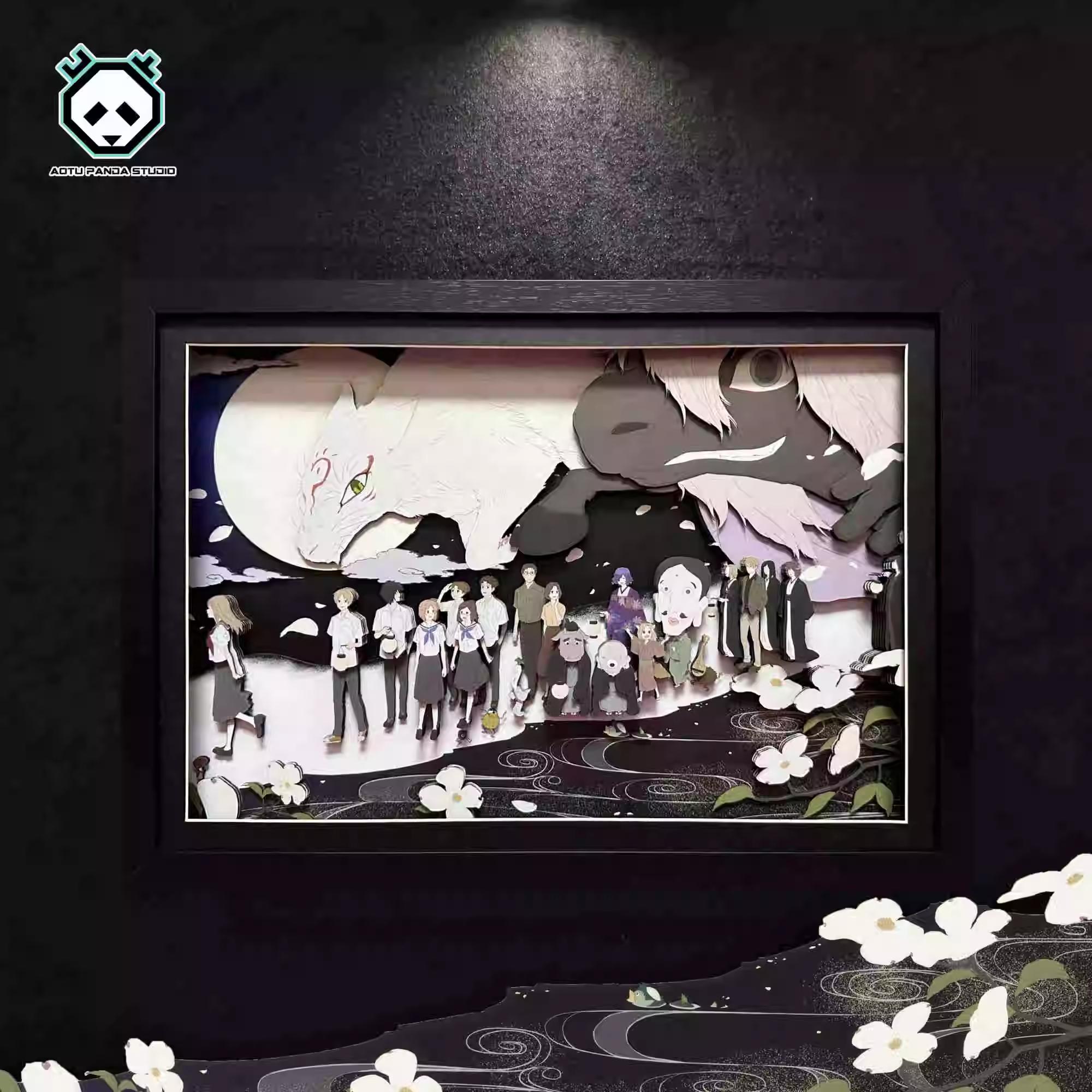 【In stock】Decorative Painting of 15th Anniversary Commemoration of Natsume's Book of Friends-Aotu Panda