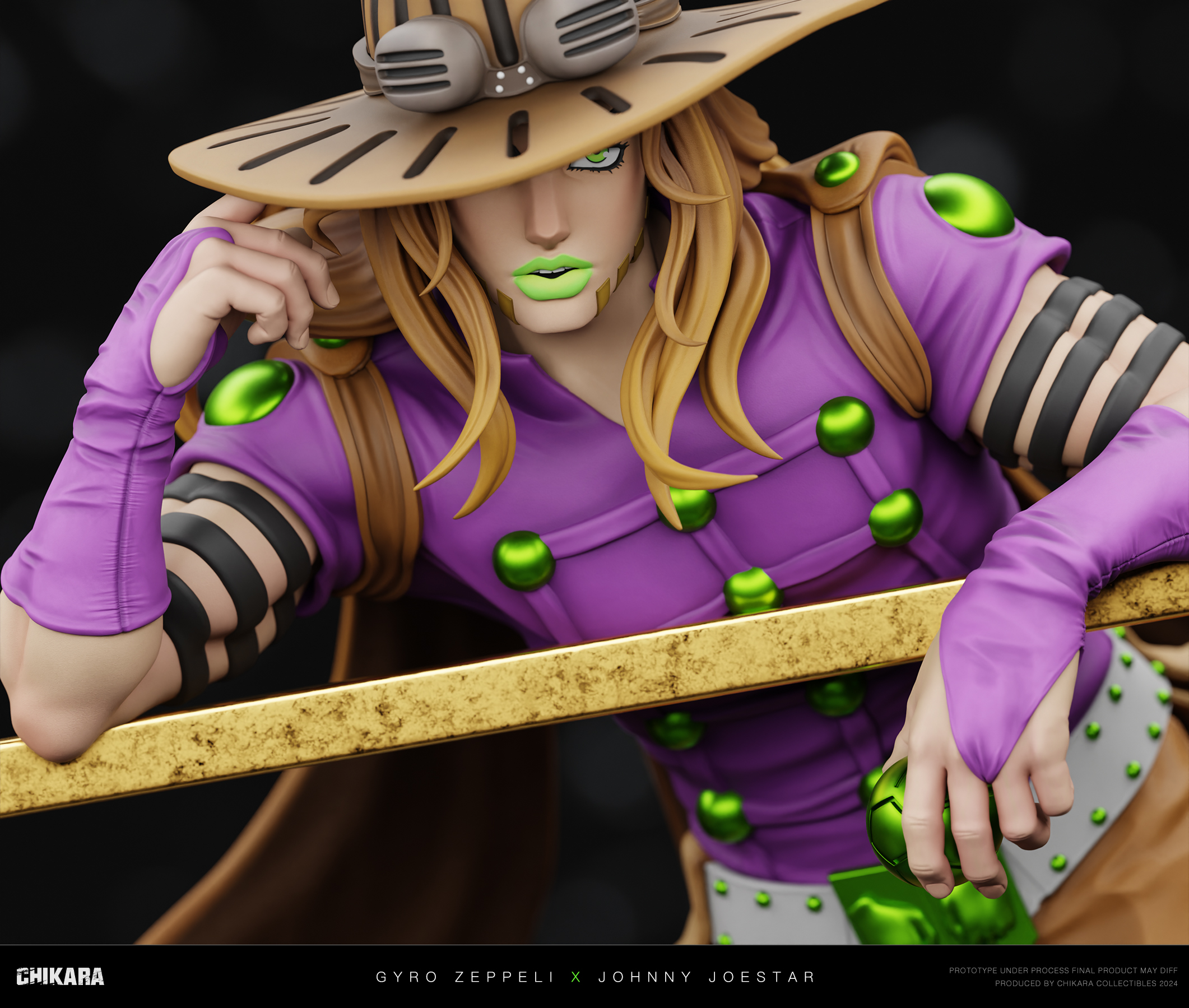 【Sold out】Gyro·Zeppeli & Johnny Joestar-JoJo's Bizarre Adventure-CHIKARA STUDIO