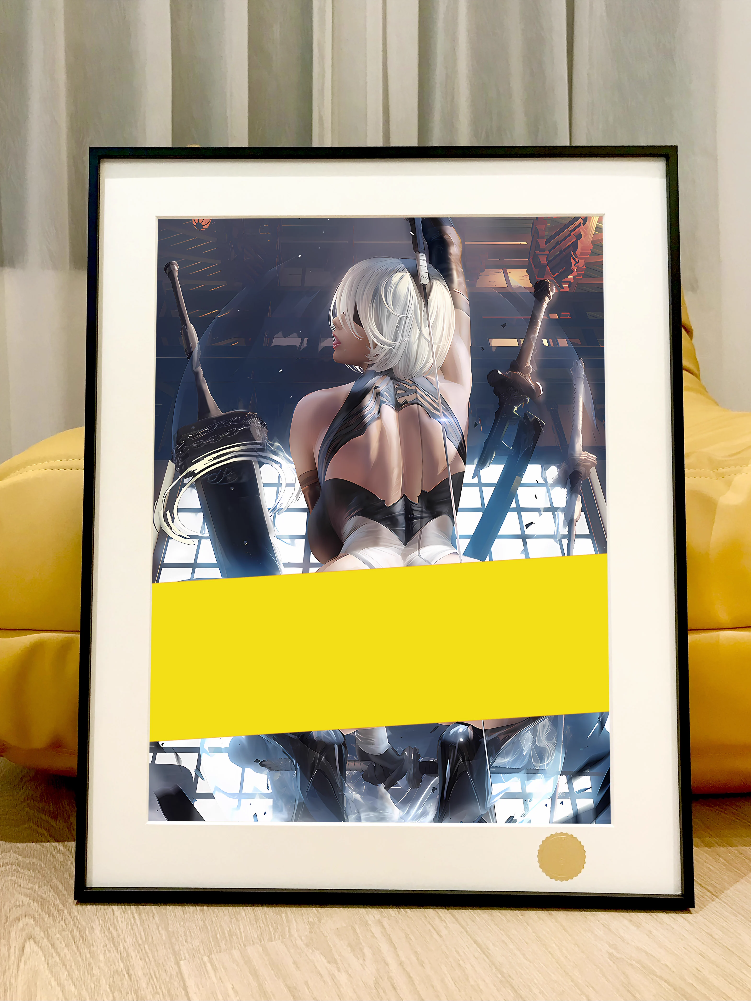 【Pre-sale】Decorative Painting of YoRHa No. 2 2B-NieR:Automata-XingKong Studio