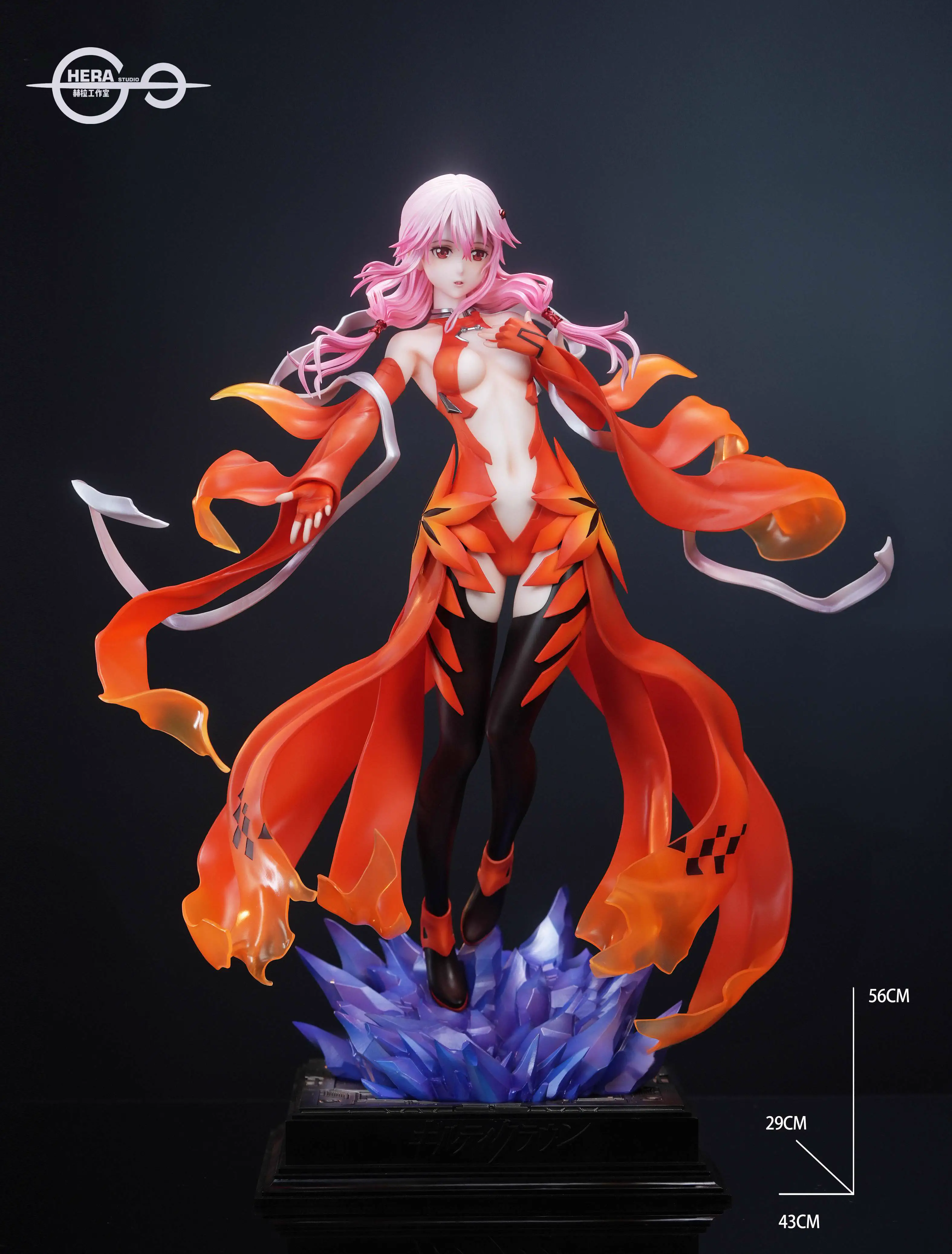 【Pre-sale】1/4 Scale Yuzuriha Inori-Guilty Crown-HeRa Studio