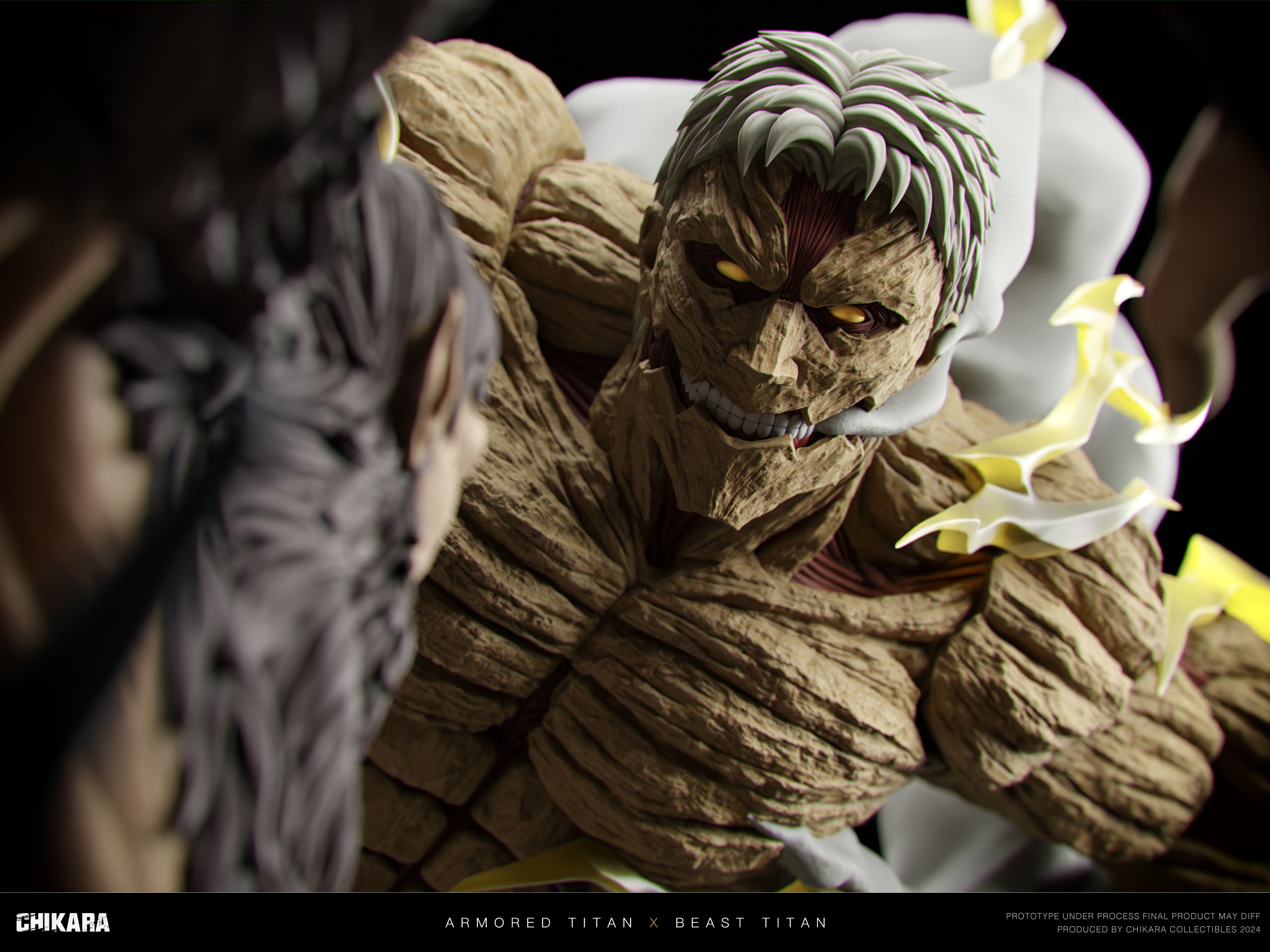 【Pre-sale】Beast Titan VS The Armored Titan-Attack on Titan-CHIKARA STUDIO