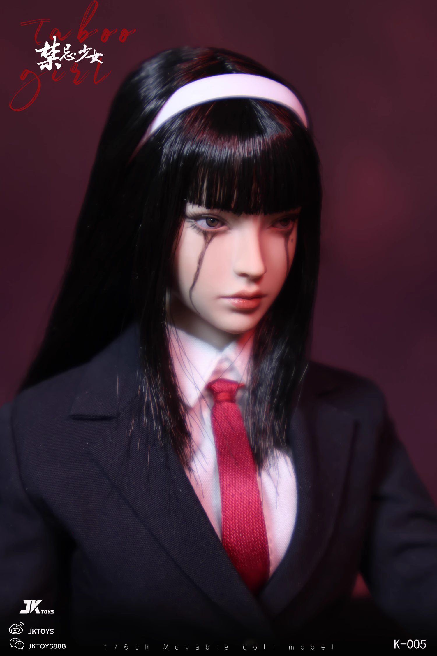 【Sold out】1/6 Scale Tomie Kawakami Cosplay Version-Tomie-JKTOYS Studio