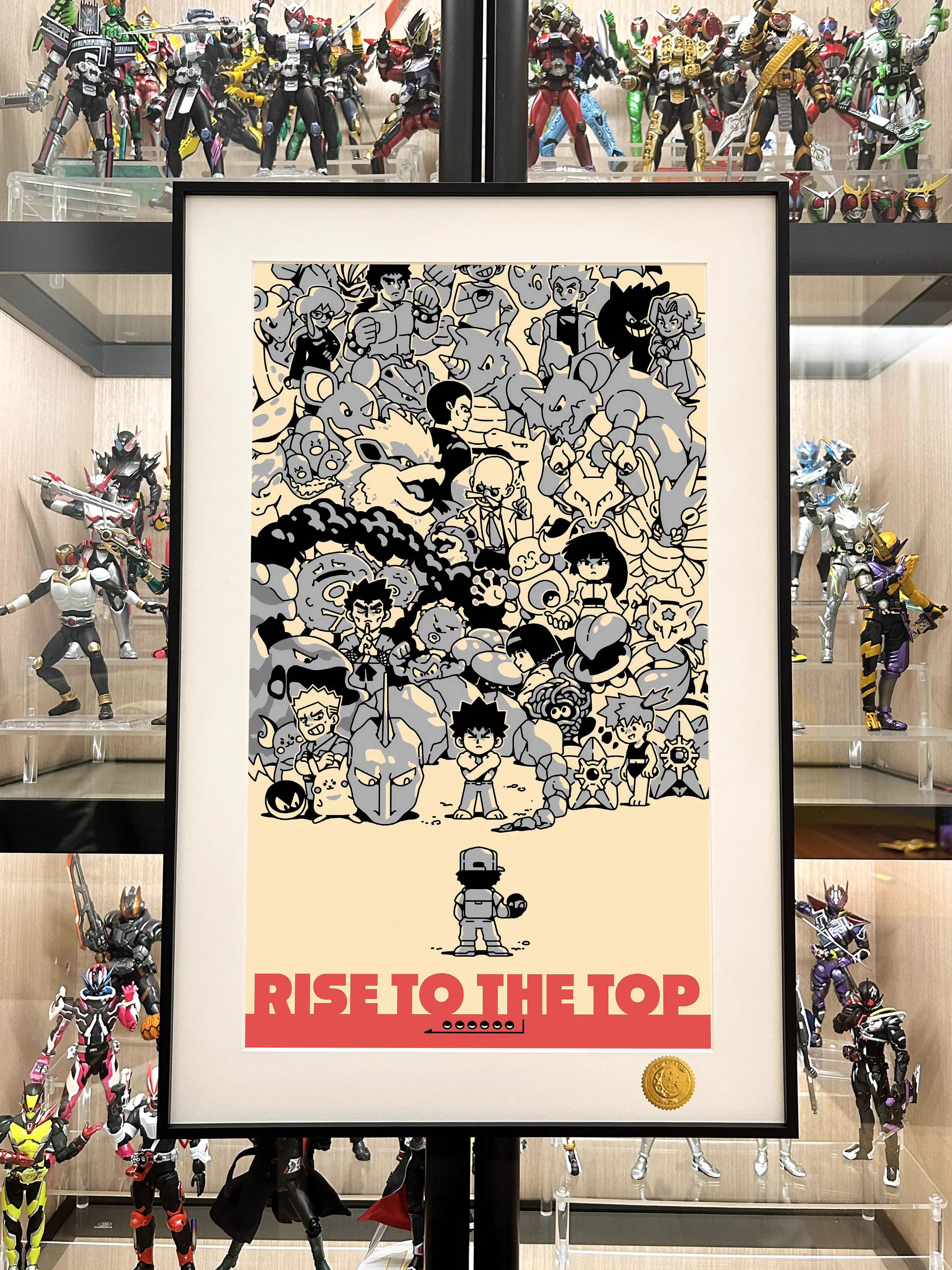 【Pre-sale】Decorative Painting of Rise to the Top-Pokemon-XingKong Studio