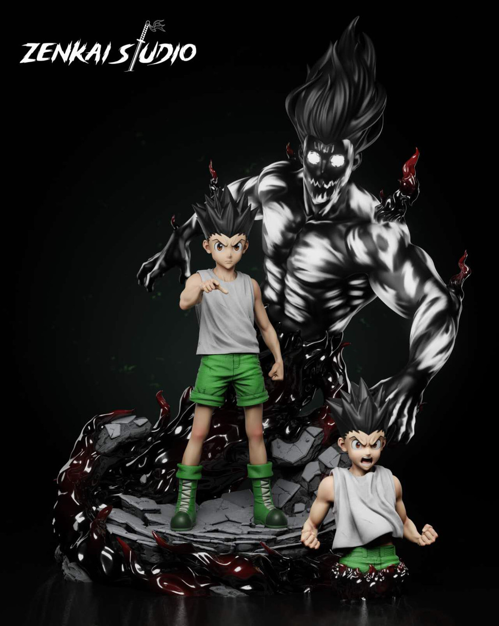 【Sold out】1/6, 1/4 & 1/1 Scale Gon Freecss-HUNTER X HUNTER-ZENKAI Studio