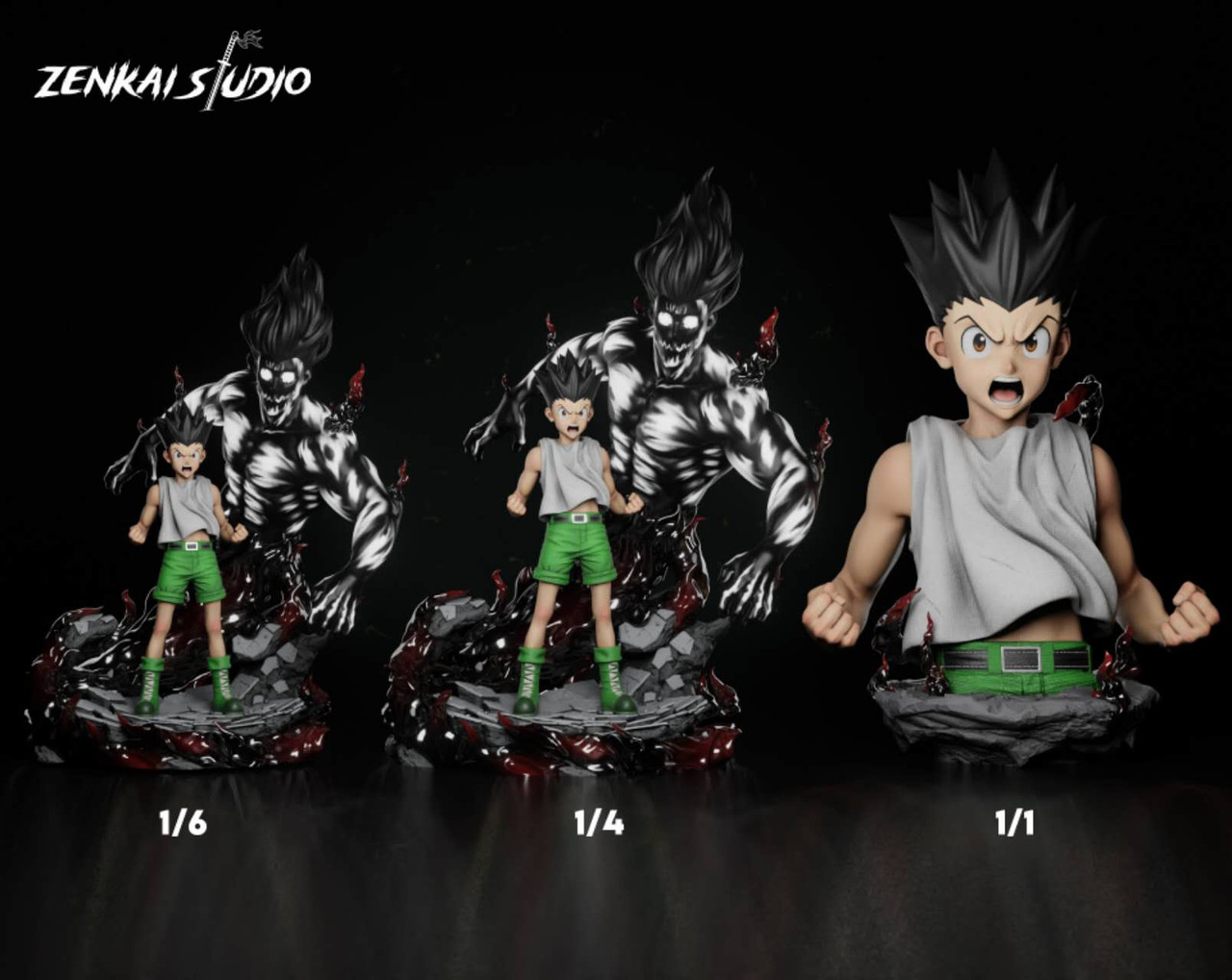 【Sold out】1/6, 1/4 & 1/1 Scale Gon Freecss-HUNTER X HUNTER-ZENKAI Studio