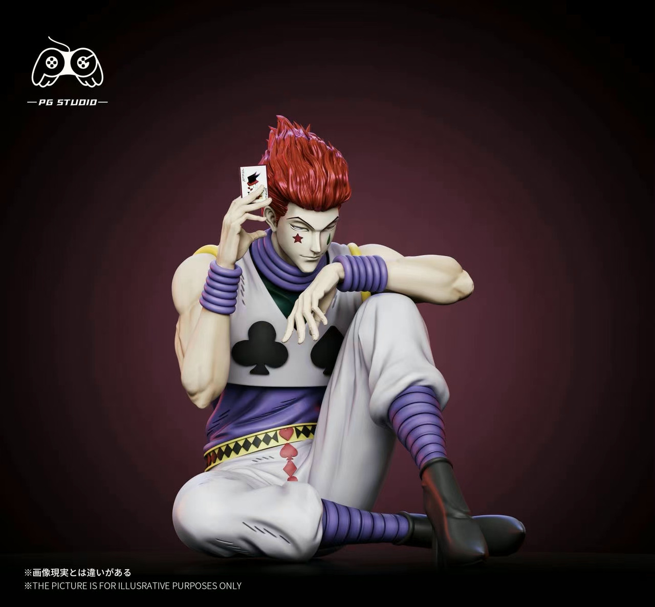 【Sold out】Sitting HISOKA-HUNTER×HUNTER-PG Studio