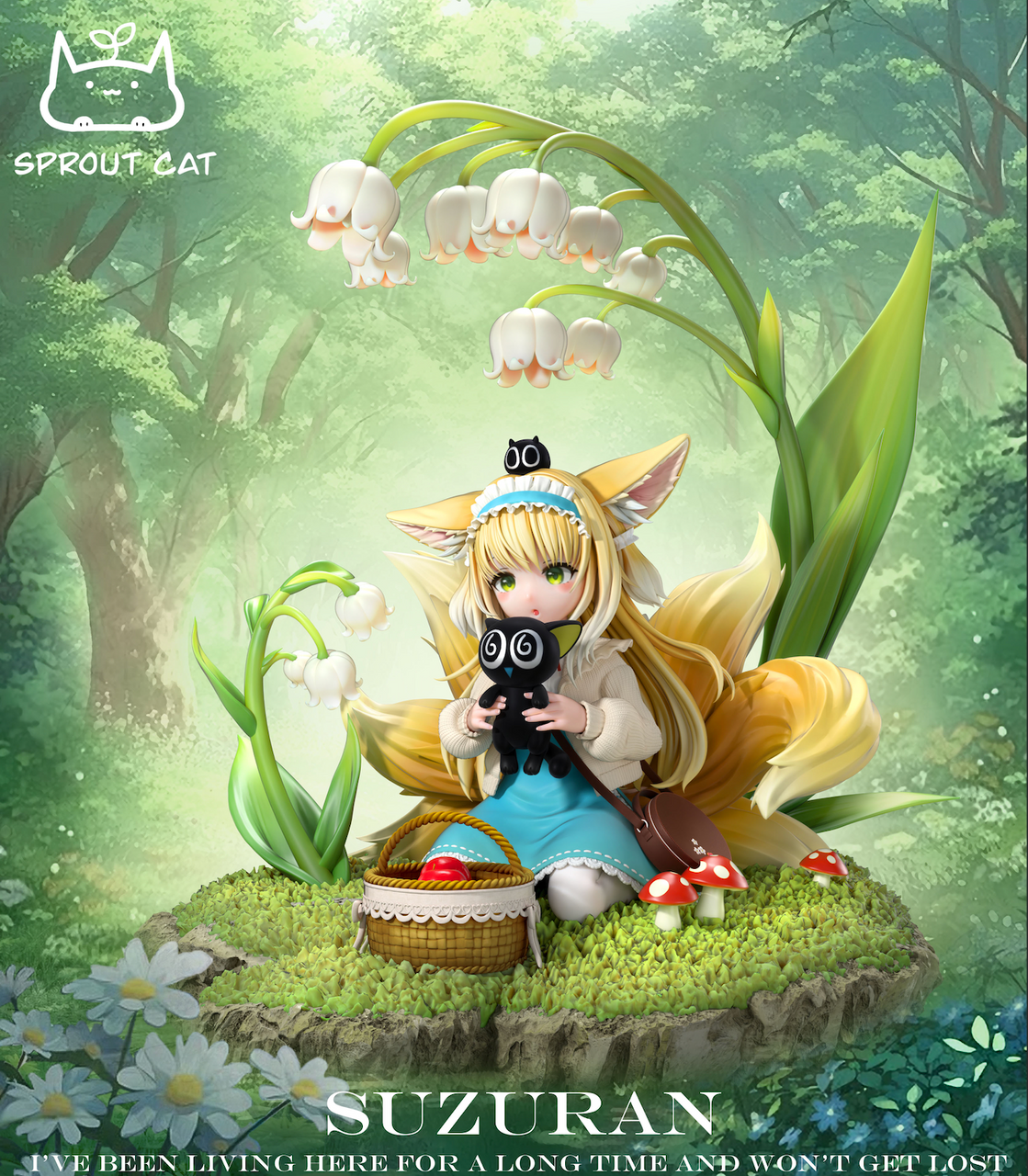 【Pre-sale】1/6 Scale Suzuran-Arknights-Sprout Cat Studio