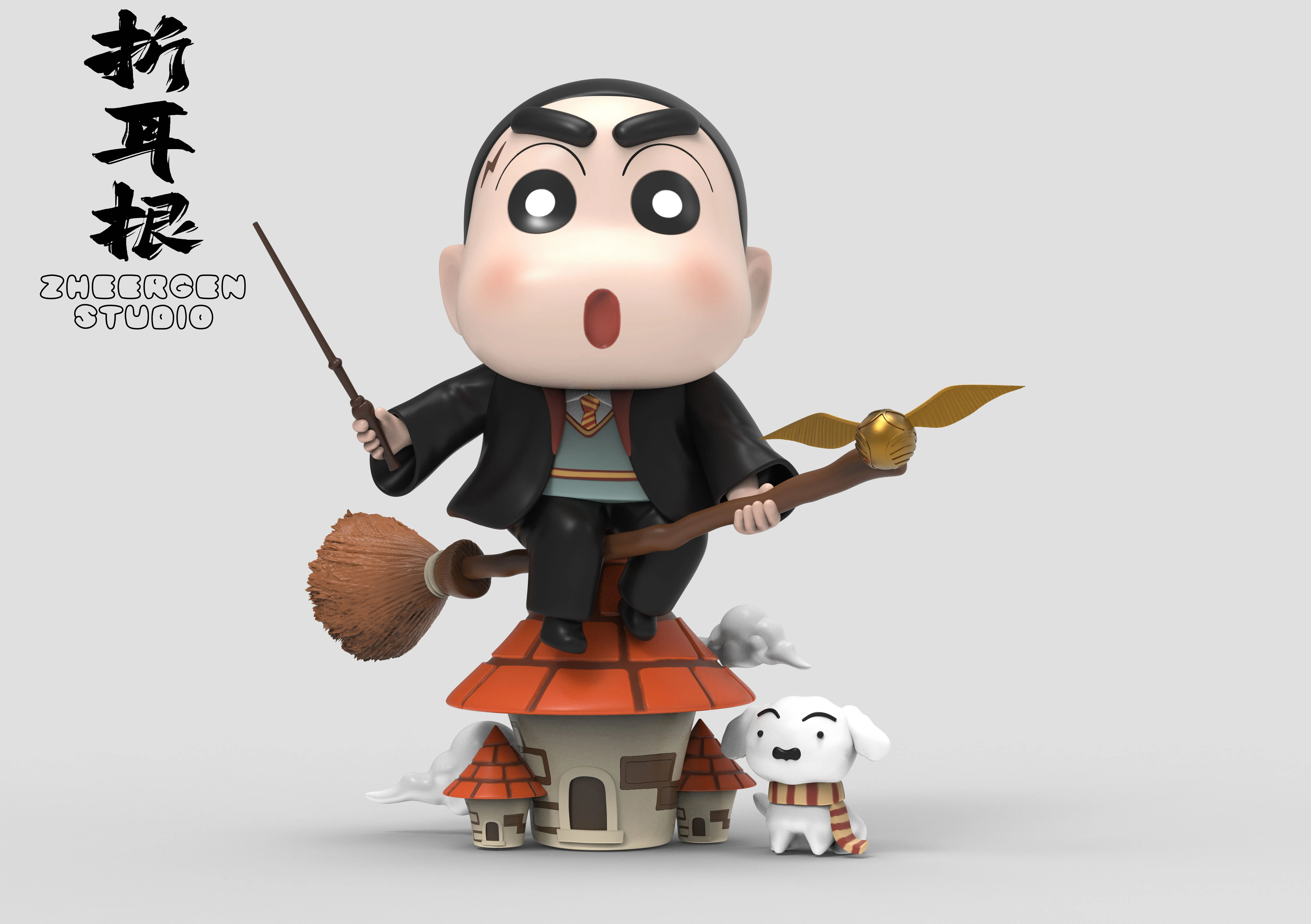 【Pre-sale】野原 しんのすけ Cos Harry Poter-Crayon Shin-chan-ZheErGen Studio