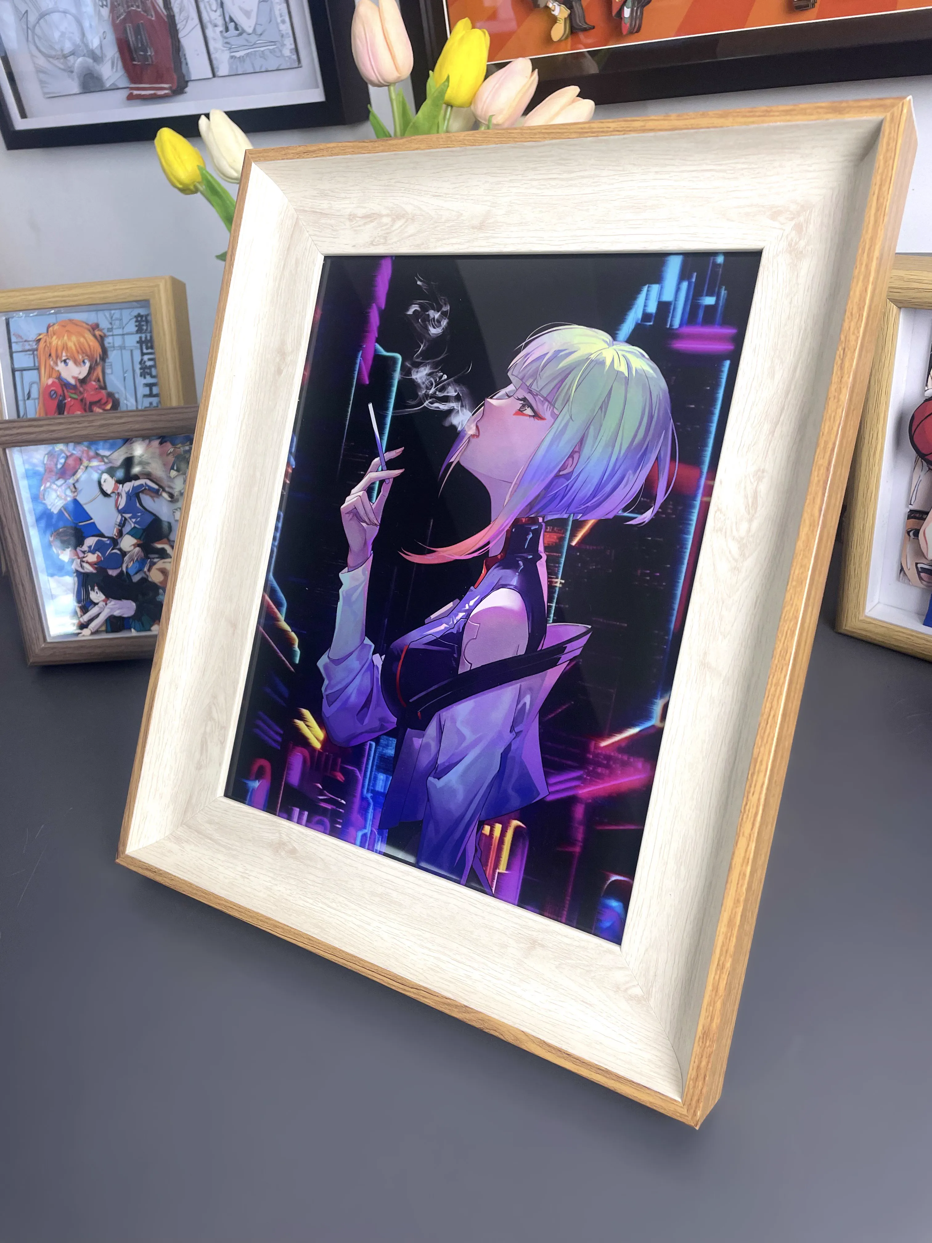 【In stock】Decorative Painting of Lucy-CYBERPUNK EDGERUNNERS-MOMO Studio