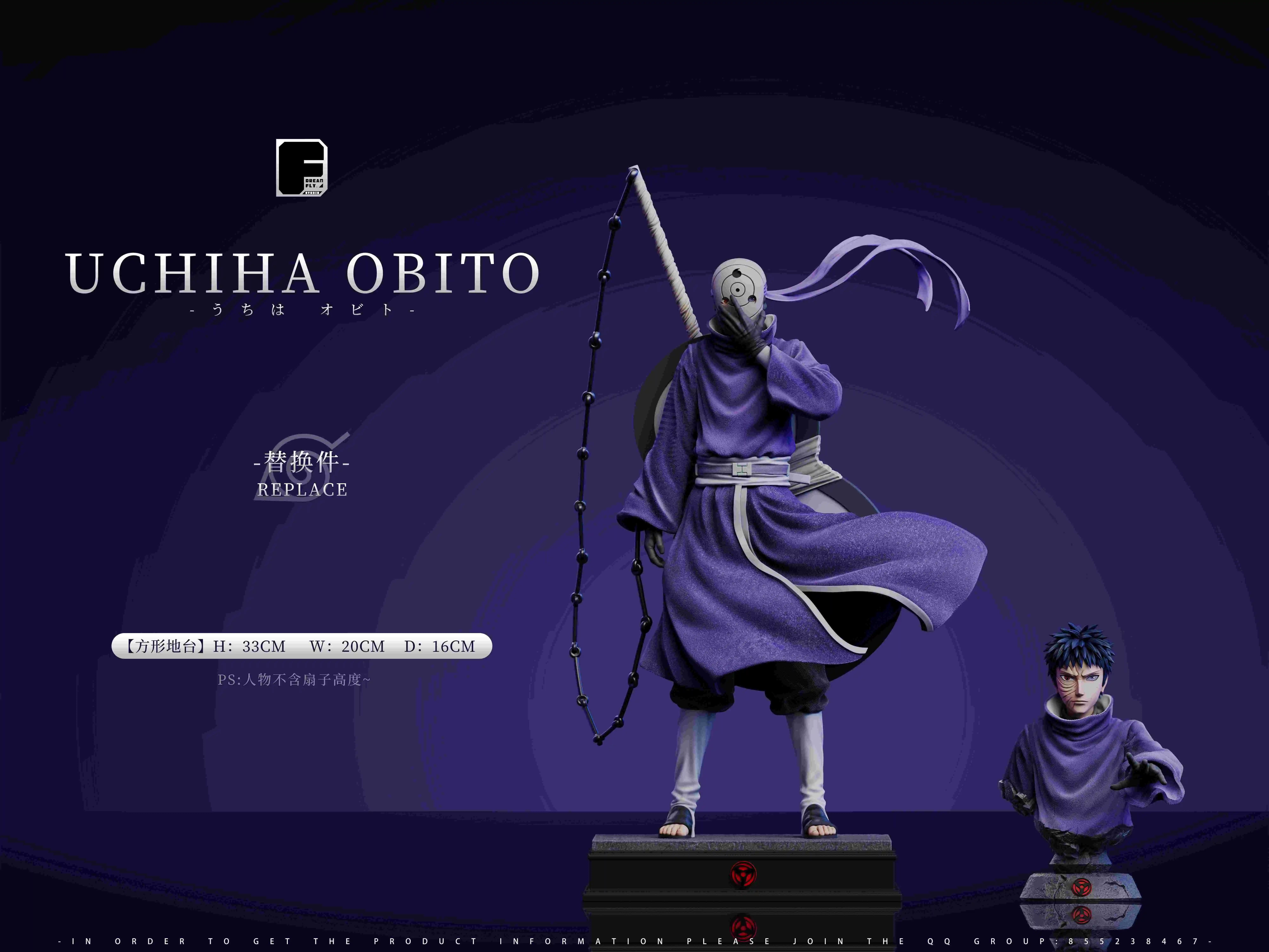 【Sold out】1/6 & 1/1 Scale Bust of Uchiha Obito-Dream Fly Studio