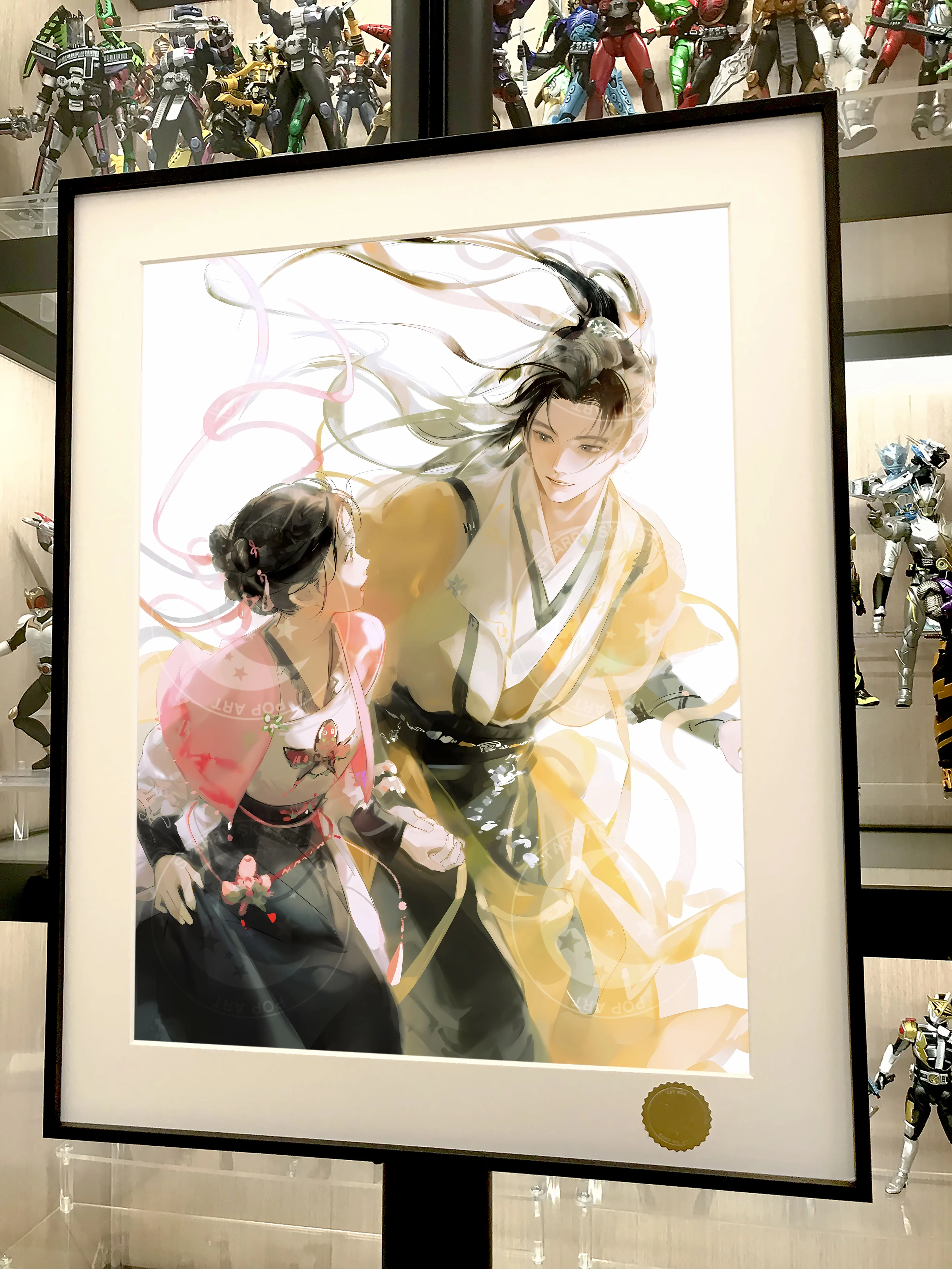 【Pre-sale】Decorative Painting of Lin Miaomiao & Mu Sheng-YongYeXingHe–Xingkong Studio