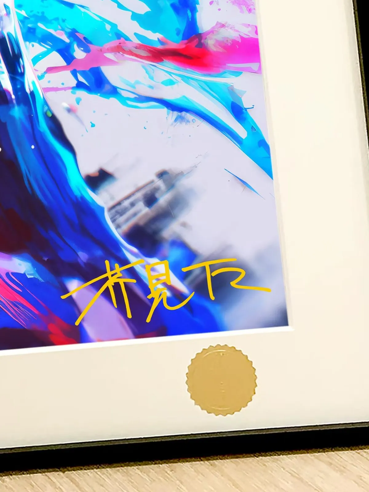 【Pre-sale】Decorative Painting of Colourful Ver. Satoru Gojo-XingKong Studio