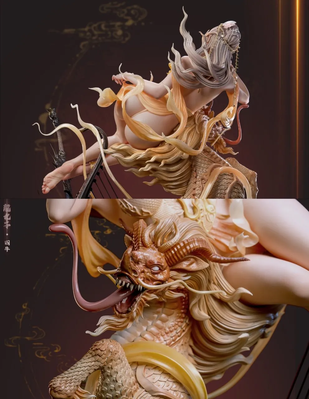 【Pre-sale】1/4 Scale Nine Sons of the Dragon Qiu Niu-Original Design-GuDao Studio