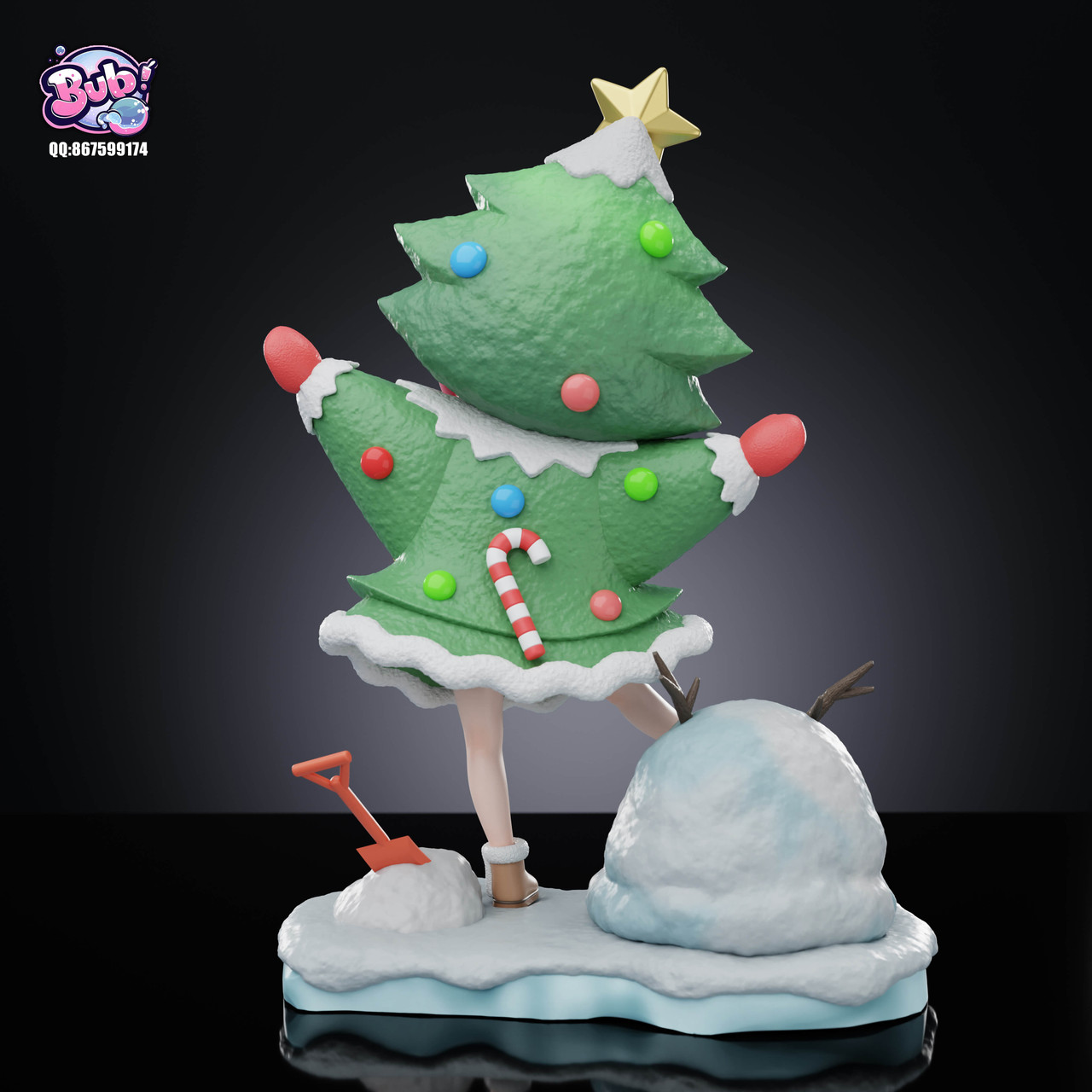 【Pre-sale】Christmas Tree Costume Anya-BubbleX Studio