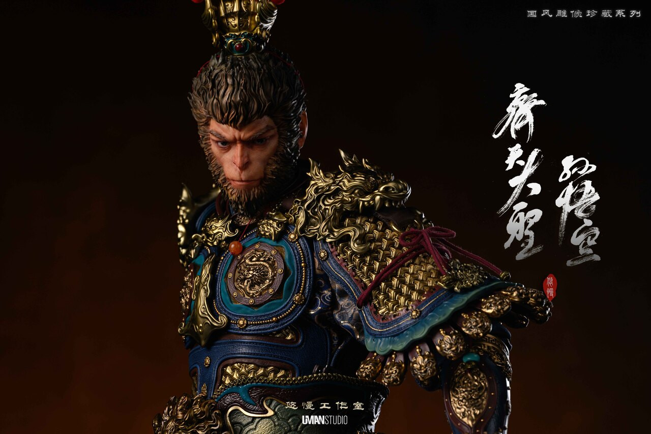【Pre-sale】1/2 & 1/1 Scale Wukong-Black Myth: Wukong-UMAN Studio