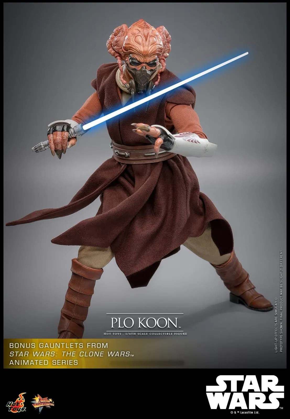 【Pre-sale】1/6 Scale Movable Plo Koon MMS785 with LED-Star Wars-HotToys Studio