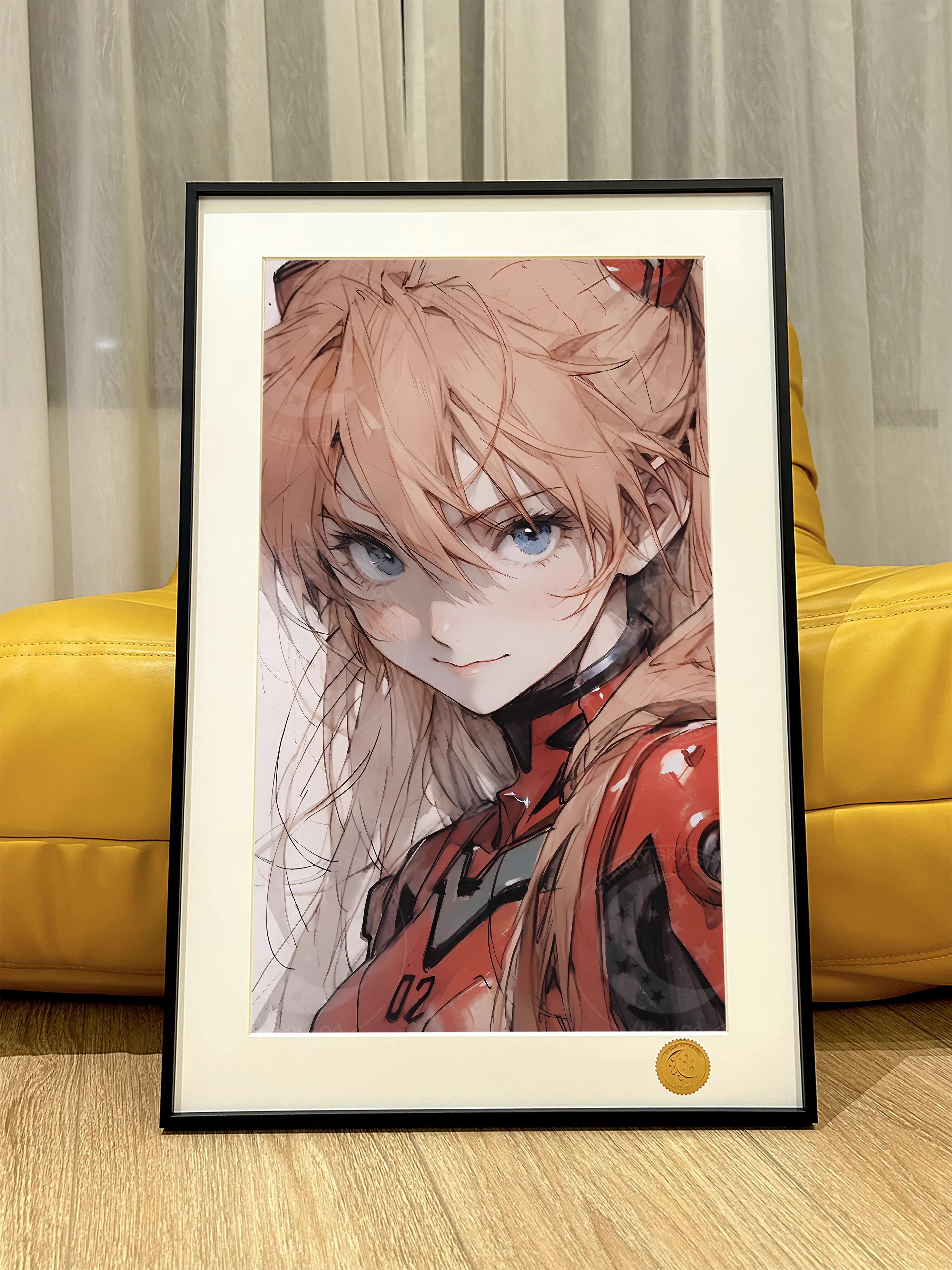 【Pre-sale】Decorative Painting of Asuka Langley Soryu-EVA-XingKong Studio