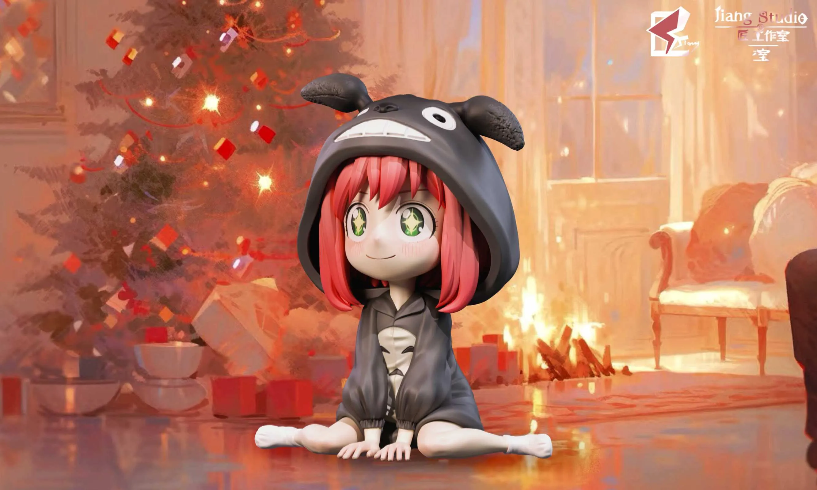 【Pre-sale】1/6 Scale Anya Forger Meet Totoro Bond & Totoro Pajamas Anya Forger-Jiang Studios