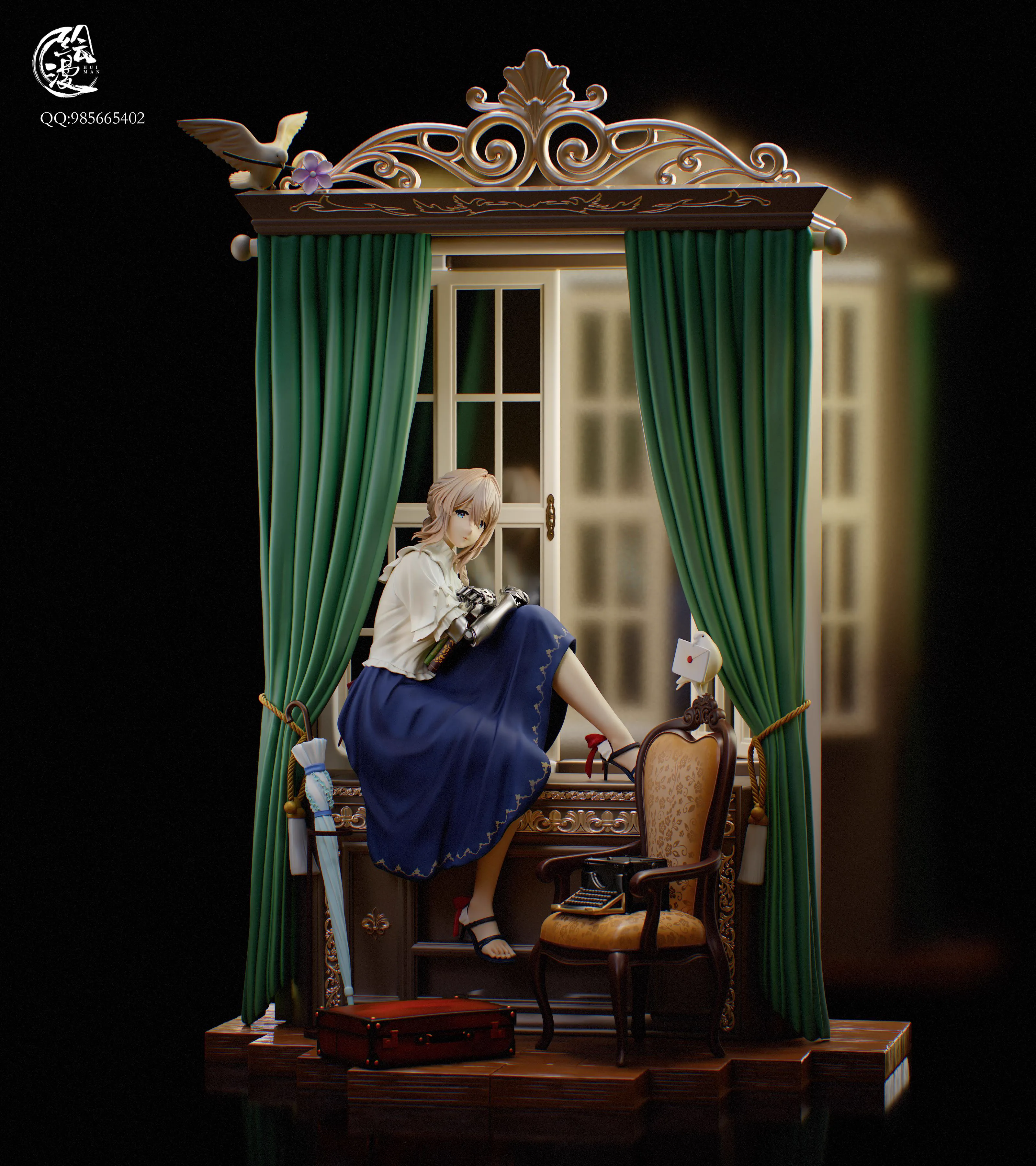 【Pre-sale】1/6 & 1/4 Scale Violet Evergarden–Violet Evergarden–HuiMan Studio