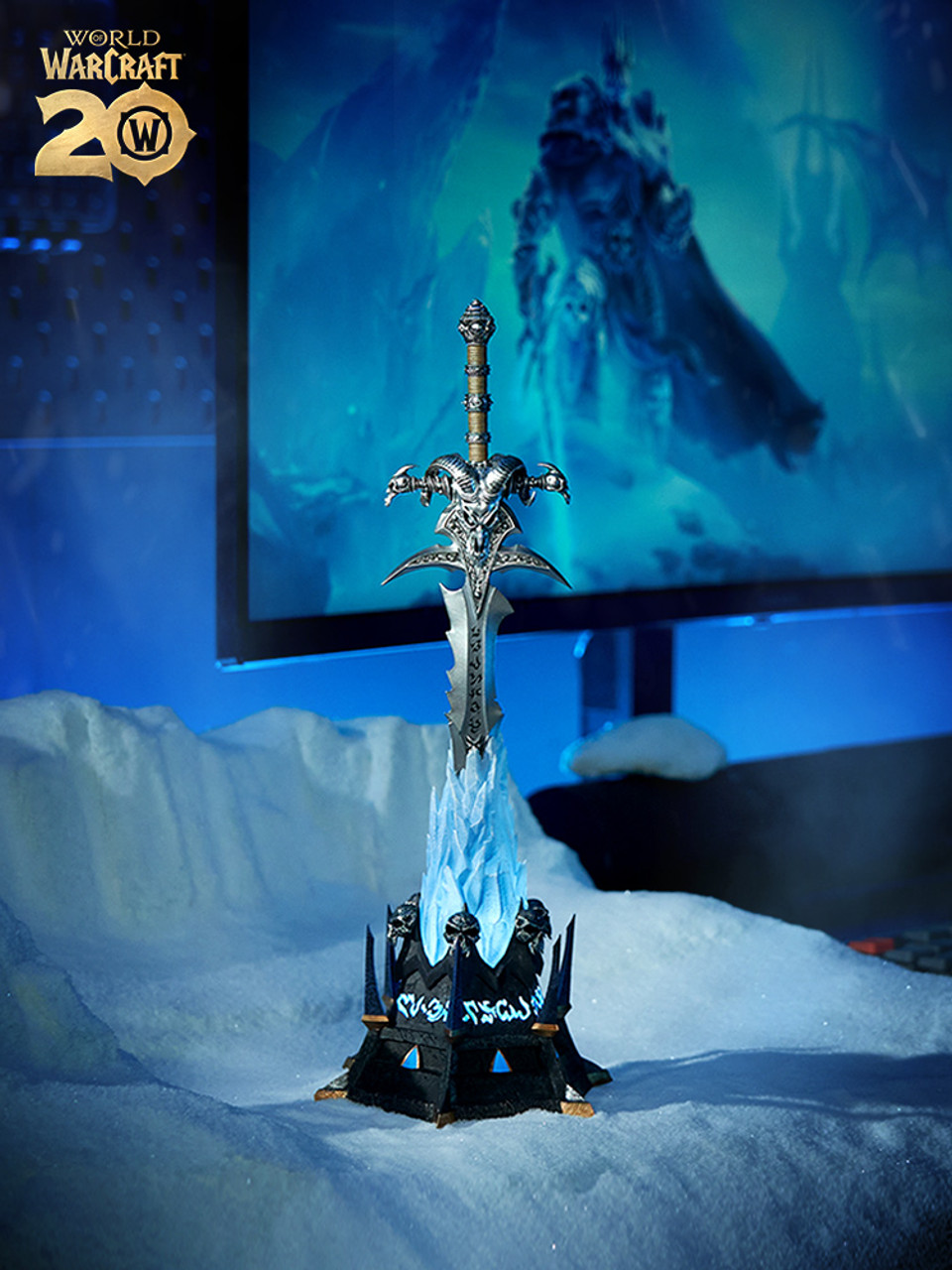【Pre-sale】Frostmourne Collector's Edition Replica with LED-World of Warcraft-HEX Collectibles Studio