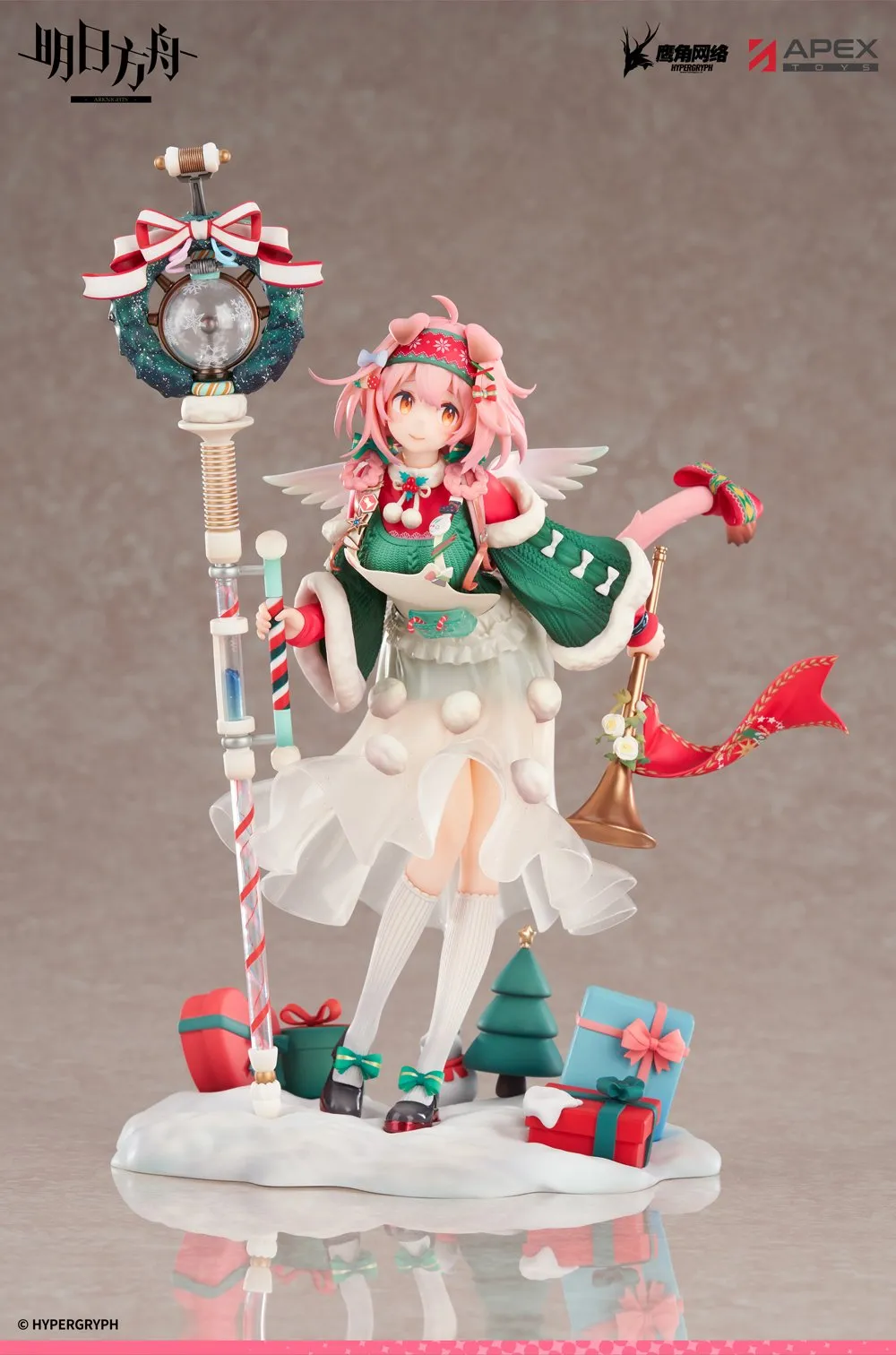 【Pre-sale】1/7 Scale Maiden For The Bright Night Ver. Goldenglow-Arknights-APEX Studio