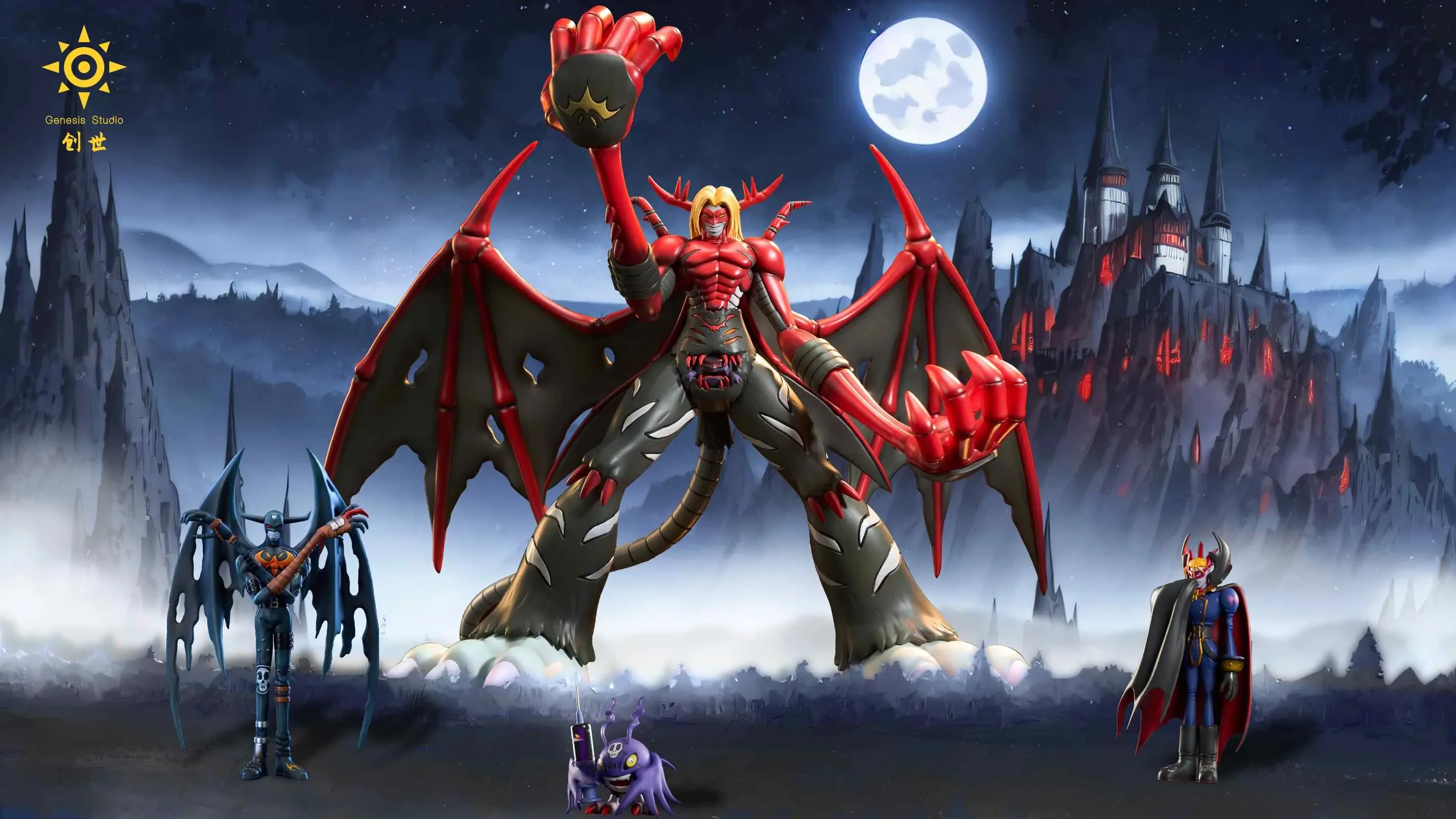 【Pre-sale】File Island Series Devimon-Digimon-Genesis-Studio