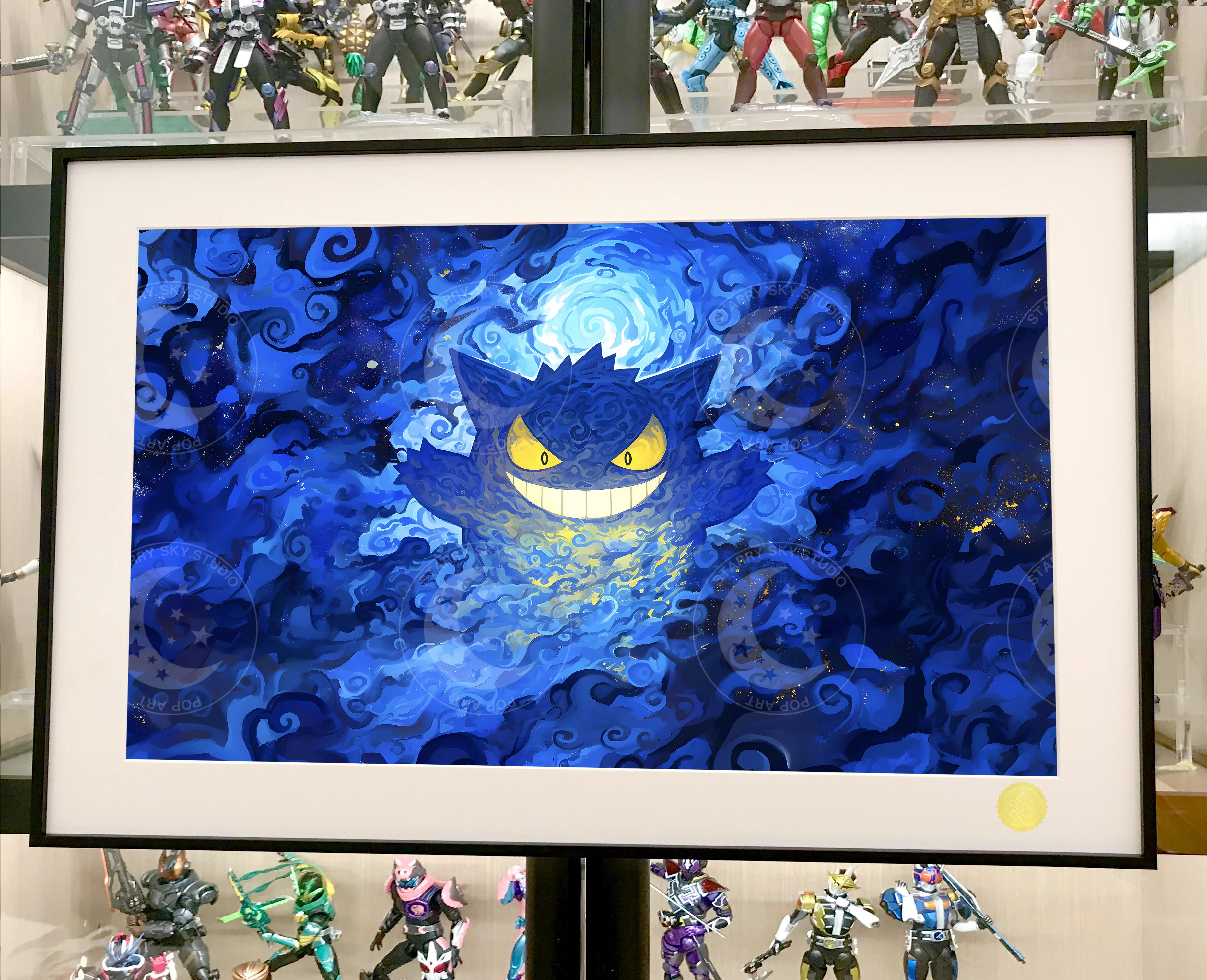 【Pre-sale】Decorative Painting of Dense Fog Gengar-Pokemon-XingKong Studio