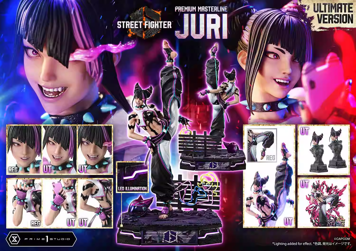 【Pre-sale】1/4 Scale Juri Han–Street Fighter–Prime 1 Studio