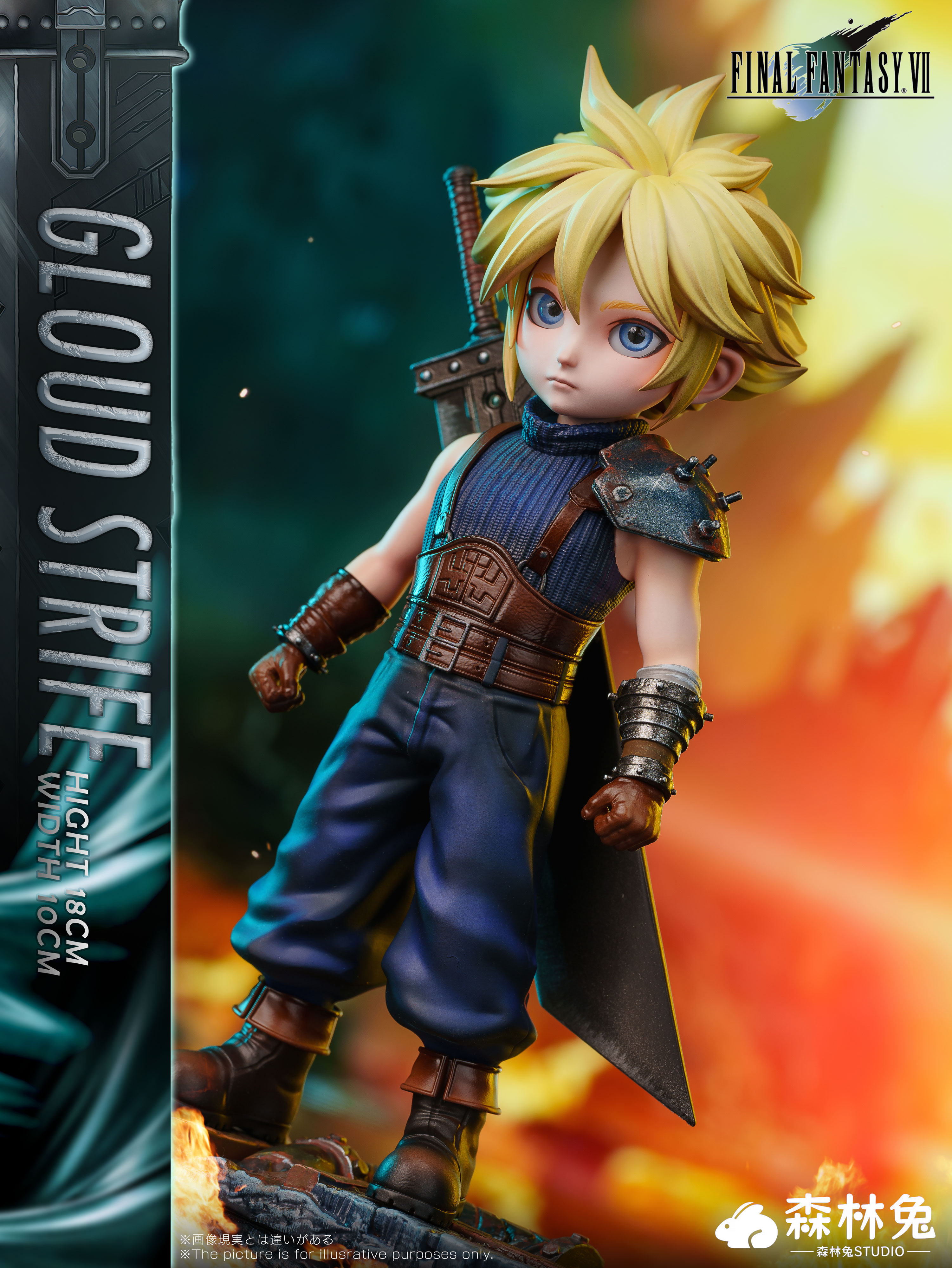 【Pre-sale】Cloud-Final Fantasy-SenLinTu studio