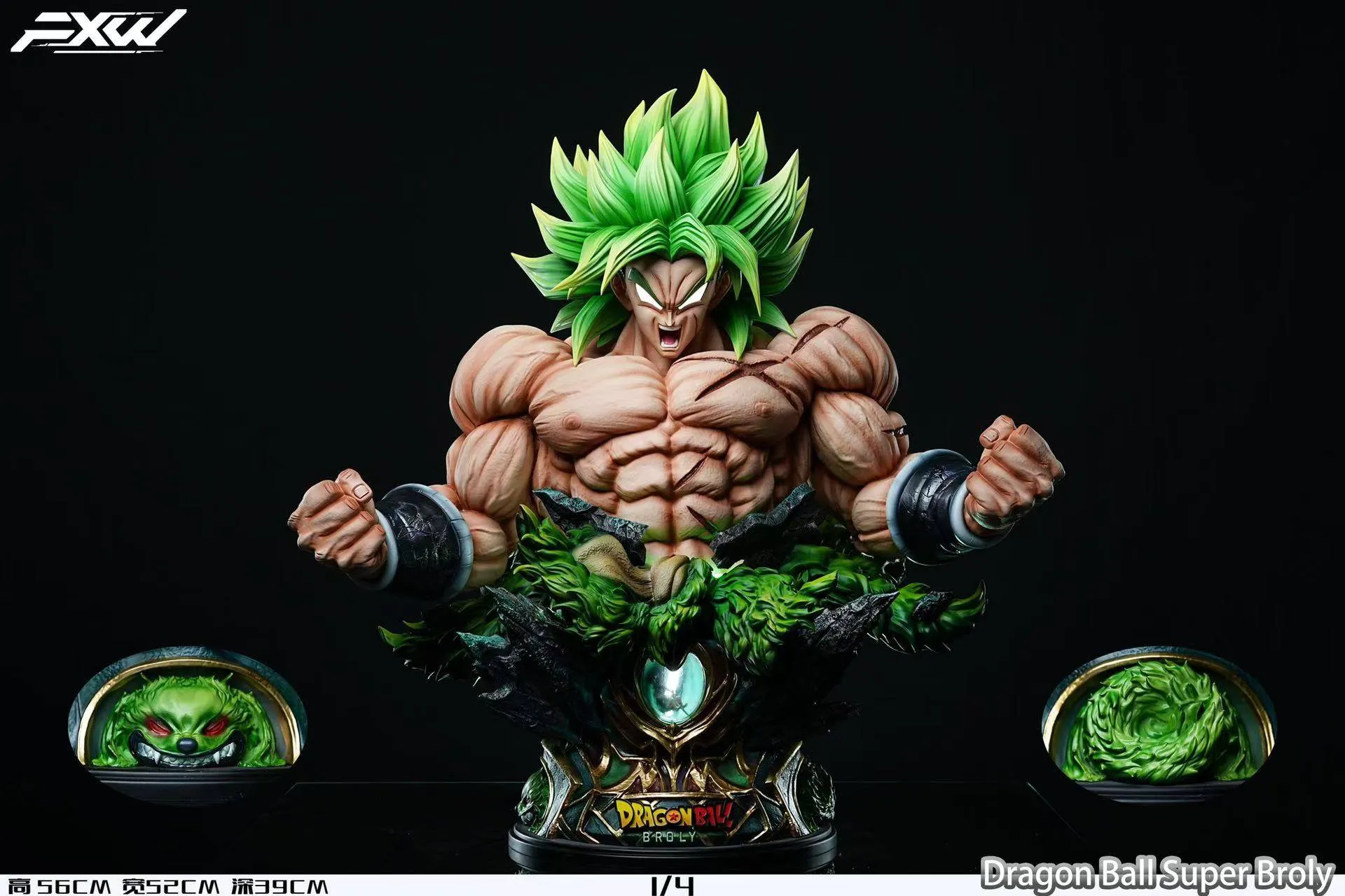 【Pre-sale】1/4 & 1/1 Scale Legendary Super Saiyan Broly with LED-FXW Studio