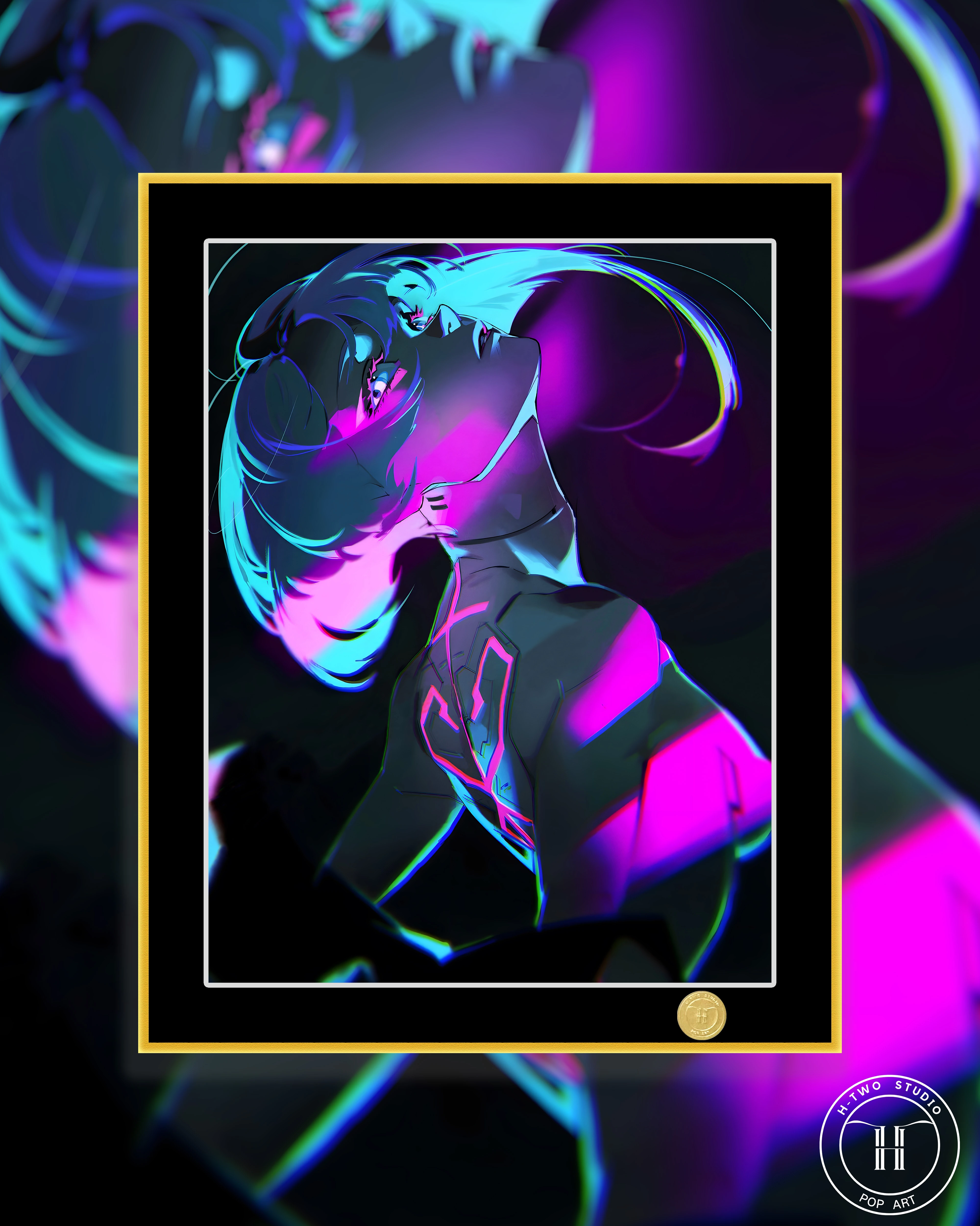 【Pre-sale】Decorative Painting of Lucy-CYBERPUNK EDGERUNNERS-H2 Studio