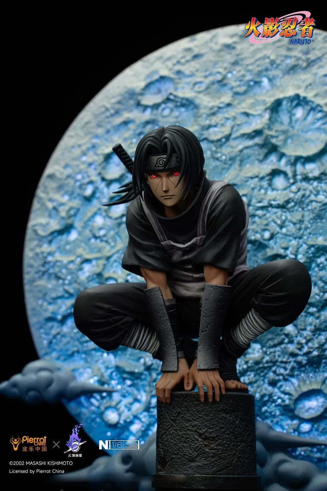 【Sold out】1/6 Scale Nova Series Licensed Anbu Itachi Uchiha with LED-Pickstar Studio