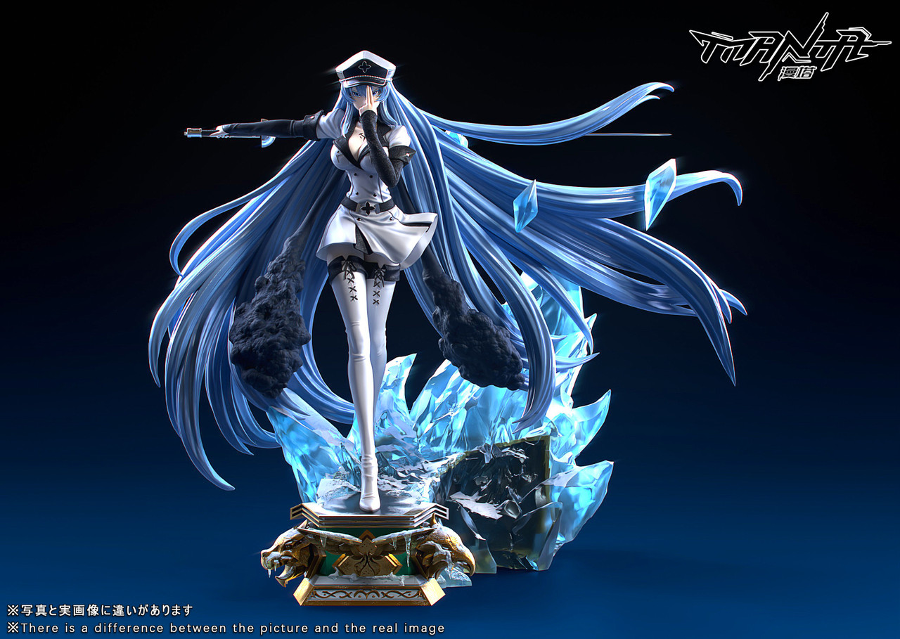 【Last one】1/6 Scale Esdeath with LED-Akame Ga Kill-Manta Studio