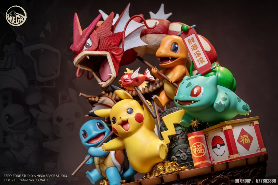 【Pre-sale】Pokémon Scene Series 'New Year and Christmas'-Pokemon-Zero-Zone Studio X Mega Space Studio
