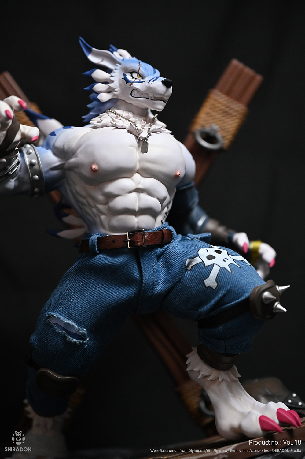 【Sold out】2025-01 Garurumon-Digimon Adventure-Shibadon Studio