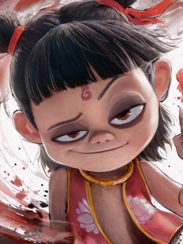 【Pre-sale】Decorative Painting of Ne Zha-Ne Zha 2-XingKong Studio