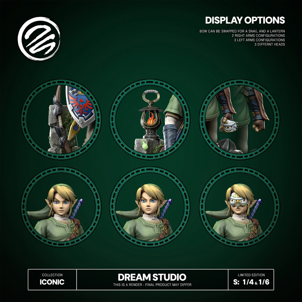 【Pre-sale】1/4 & 1/6 Scale Link TP-The Legend of Zelda-Dream Studio