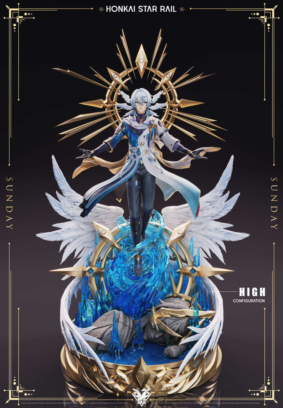 【Pre-sale】1/6 Scale Sunday-Honkai: Star Rail-OKR Studio